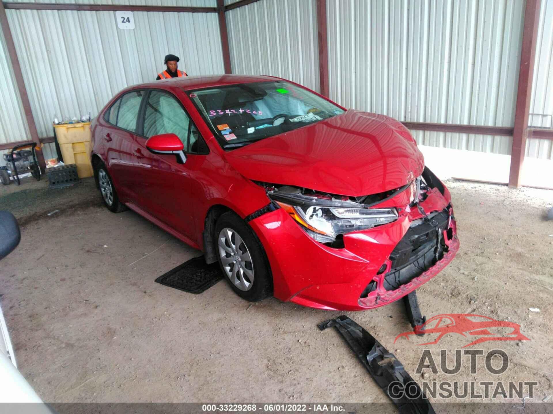 TOYOTA COROLLA 2020 - JTDEPRAE0LJ110884