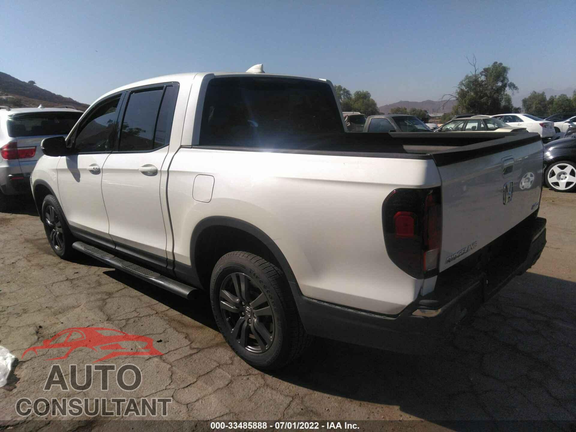 HONDA RIDGELINE 2018 - 5FPYK3F18JB001955