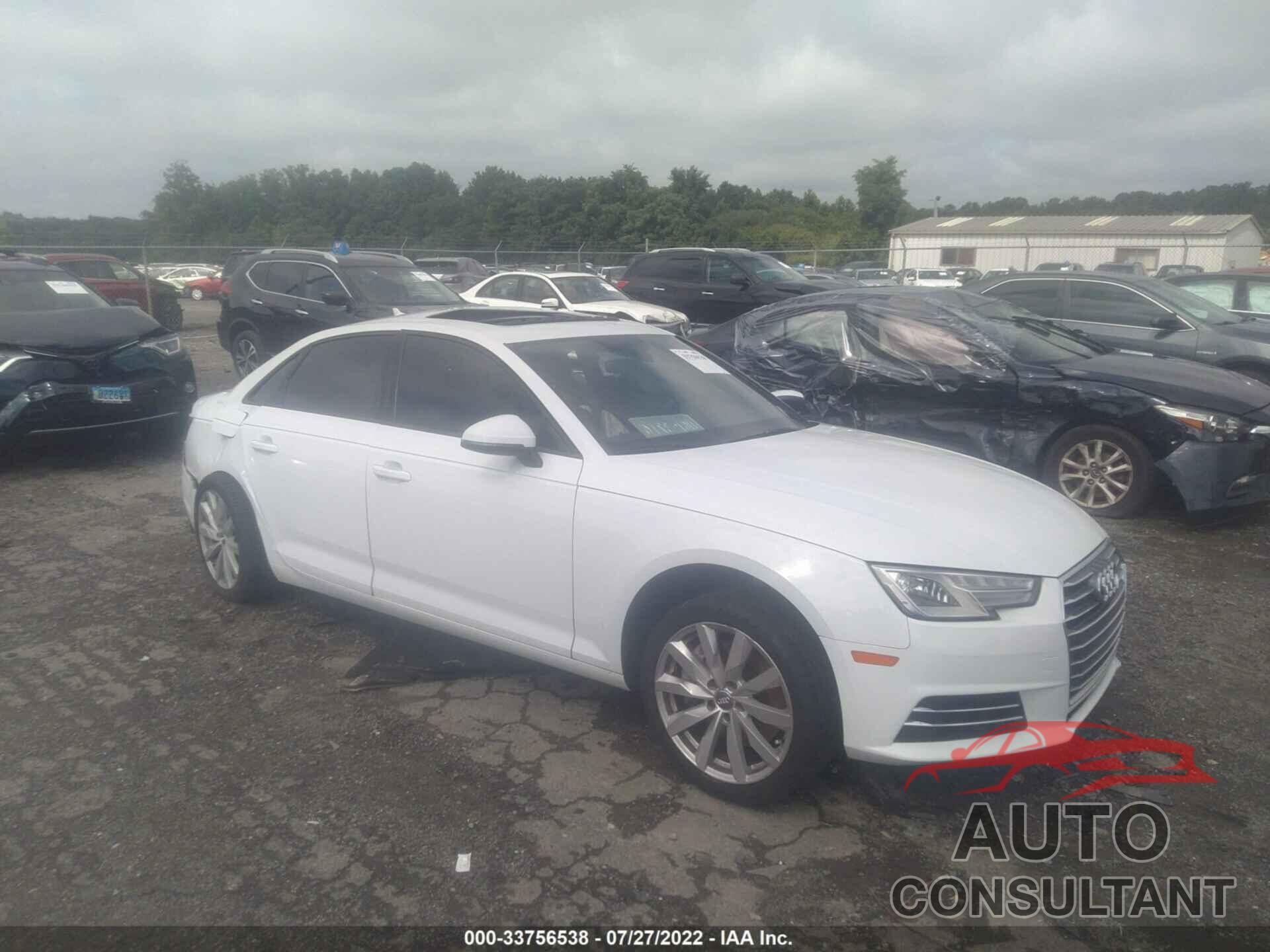 AUDI A4 2017 - WAUGNAF40HN028716