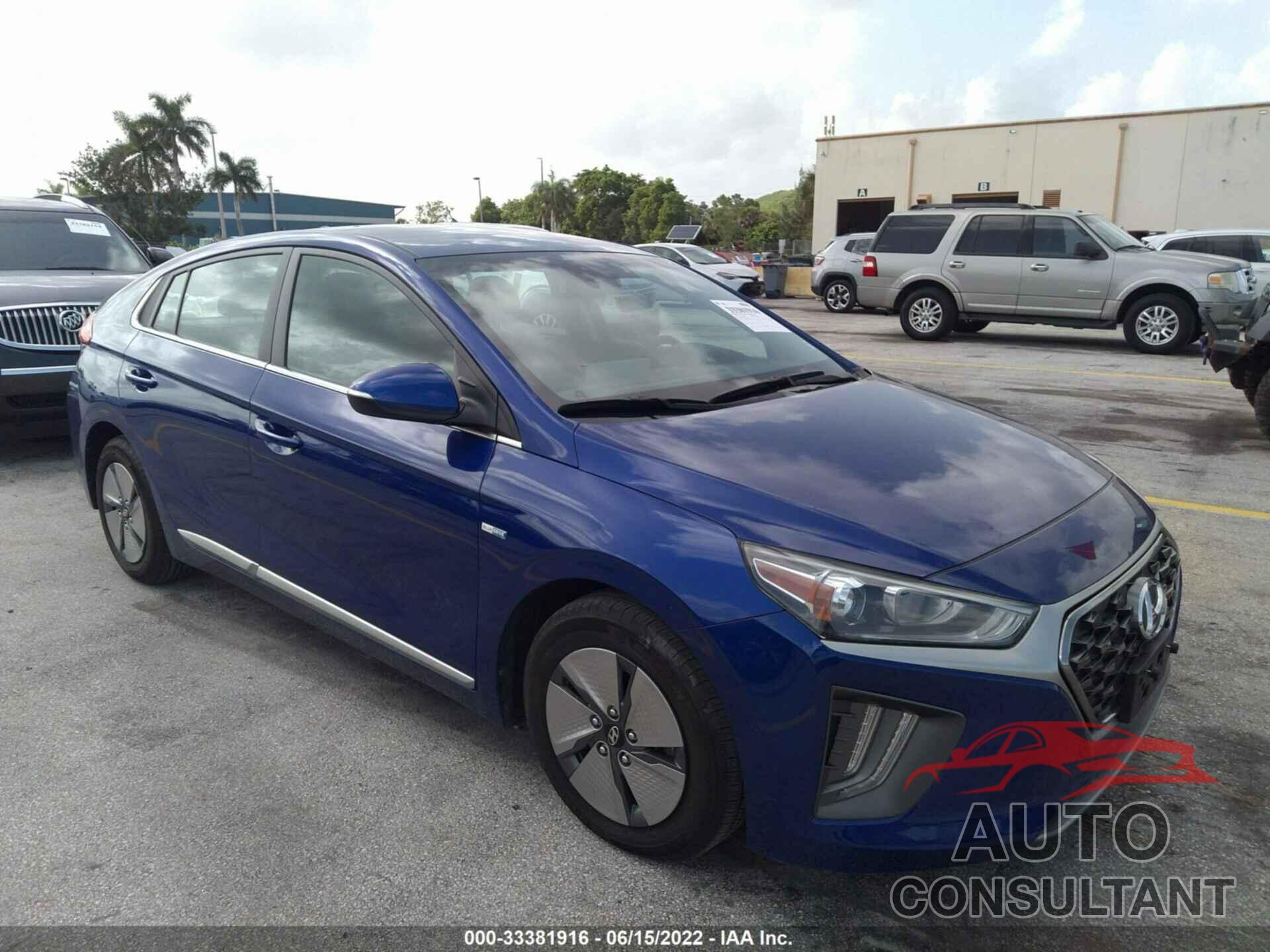 HYUNDAI IONIQ HYBRID 2020 - KMHC75LC8LU239980