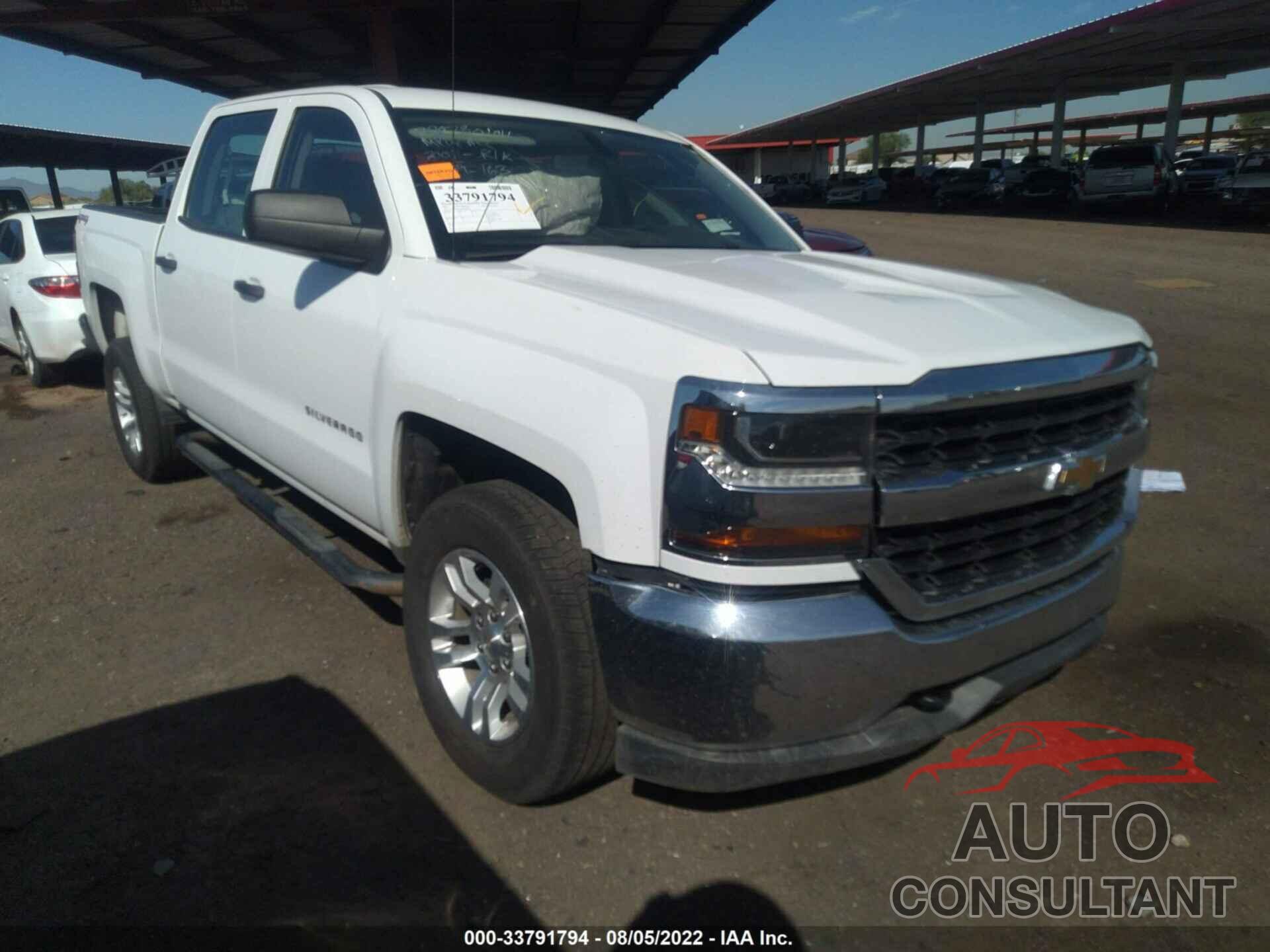 CHEVROLET SILVERADO 1500 2017 - 3GCUKNEC4HG462001