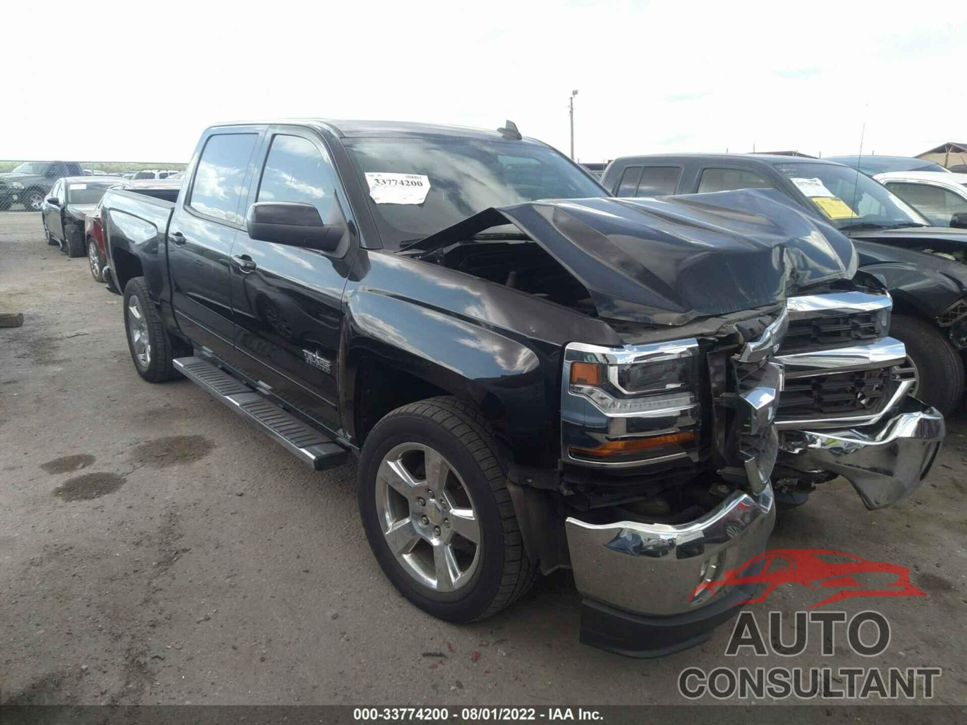 CHEVROLET SILVERADO 1500 2016 - 3GCPCREC2GG370420