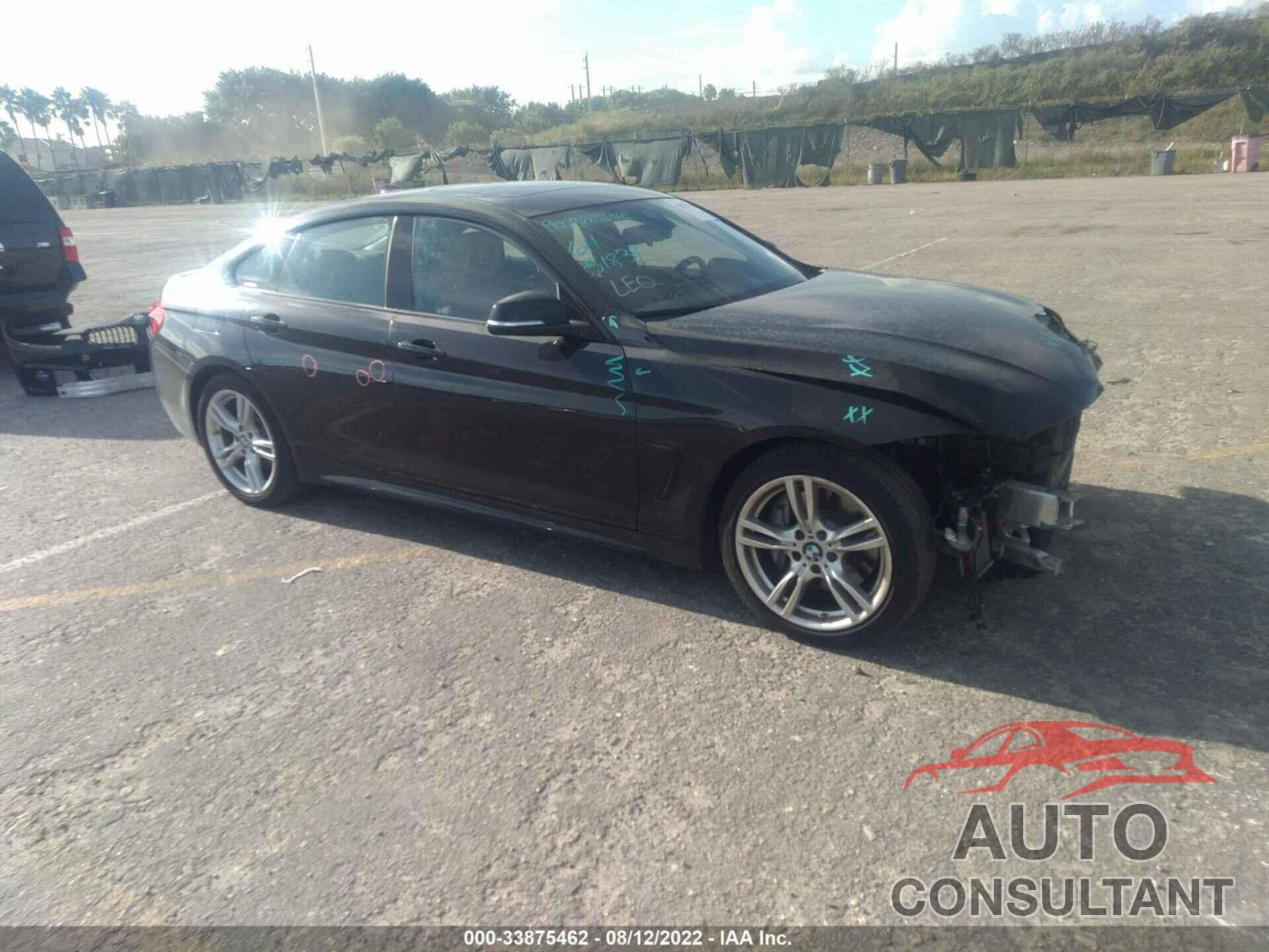 BMW 4 SERIES 2018 - WBA4J5C5XJBM64953