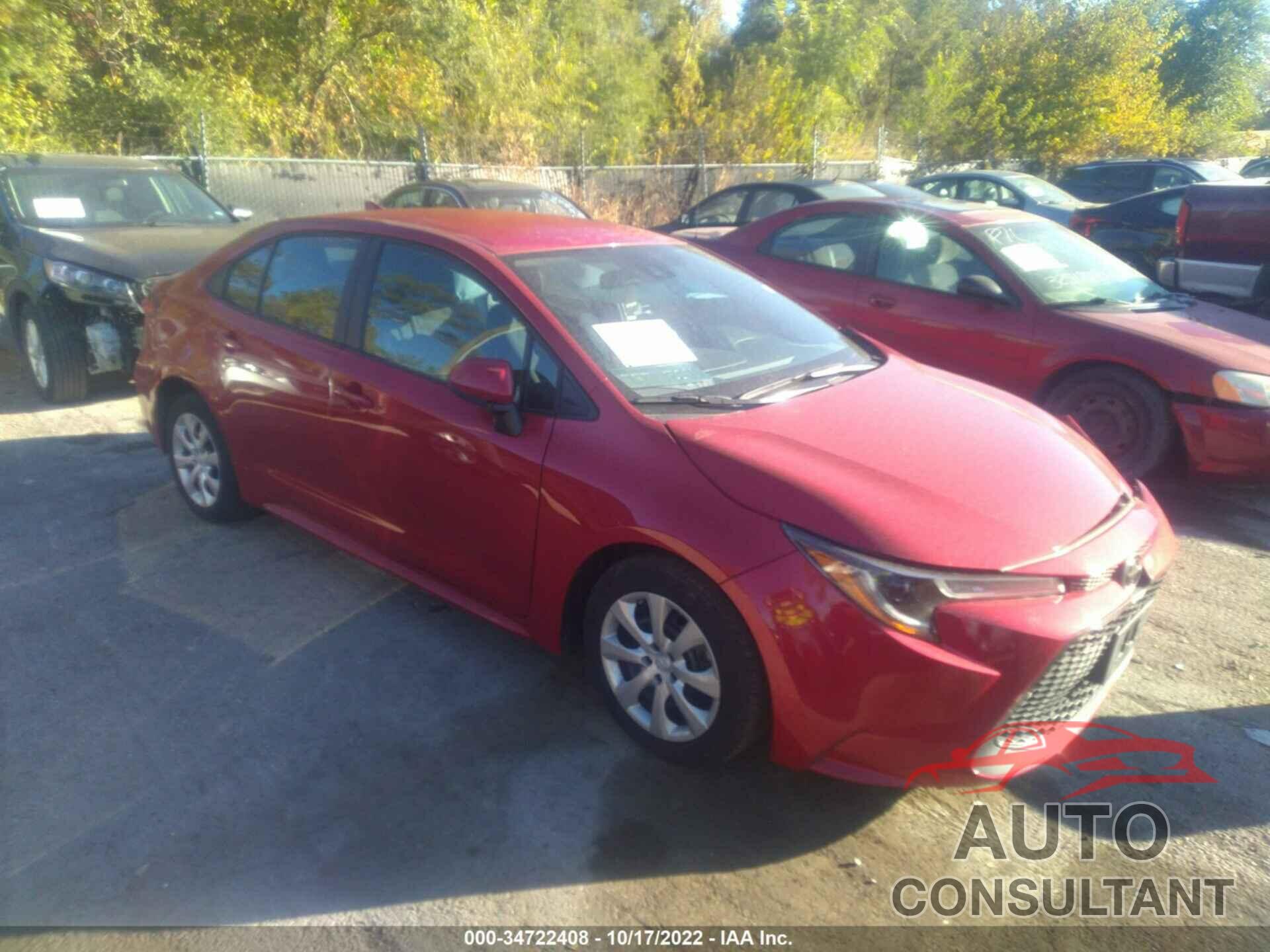 TOYOTA COROLLA 2021 - 5YFEPMAE7MP255758