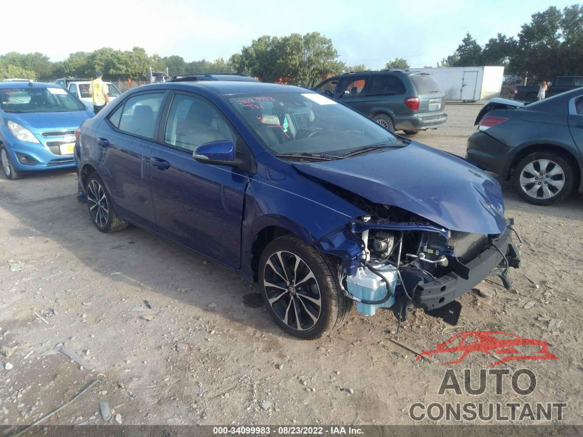 TOYOTA COROLLA 2017 - 2T1BURHE1HC839710