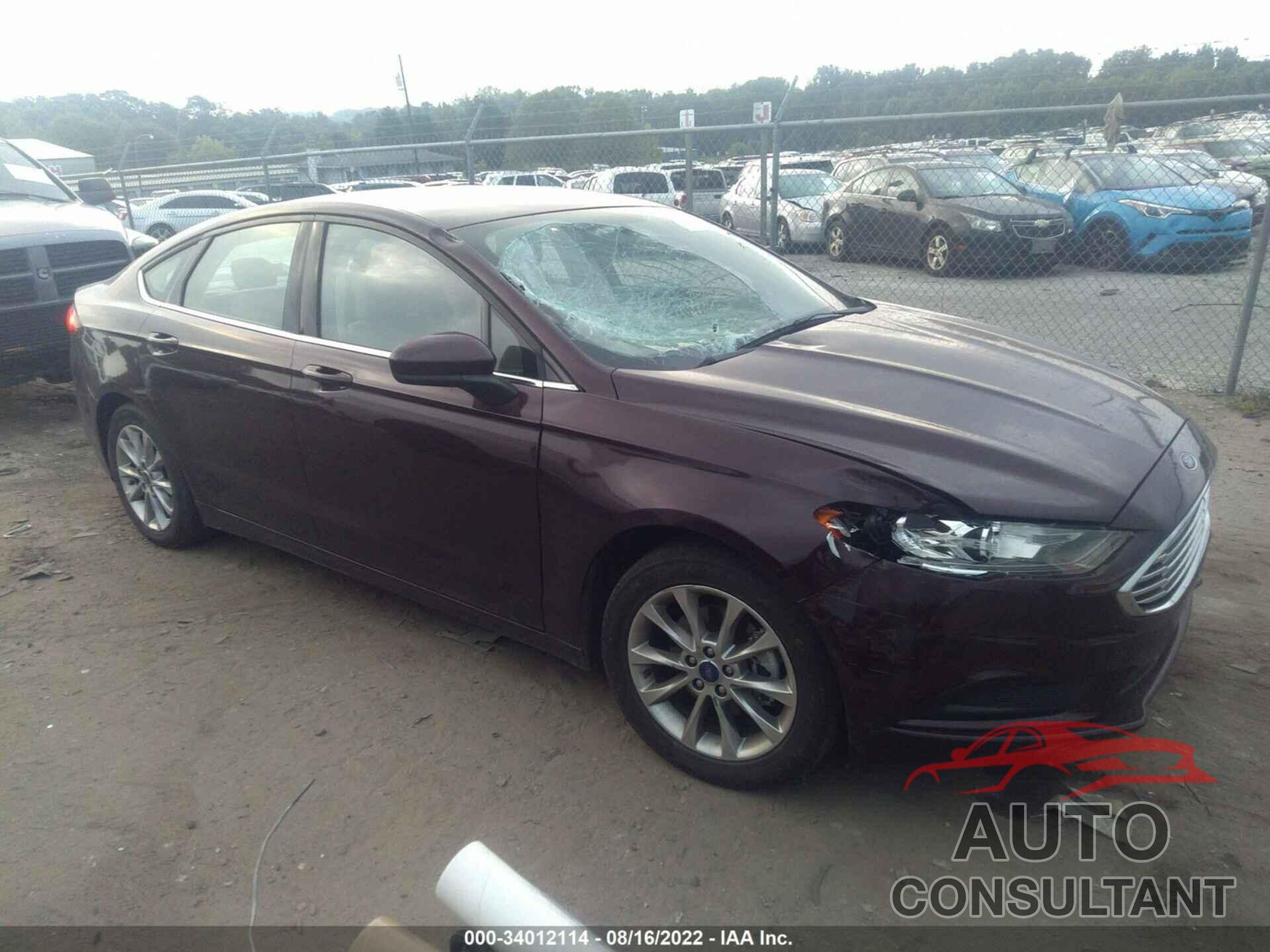 FORD FUSION 2017 - 3FA6P0HD6HR346732
