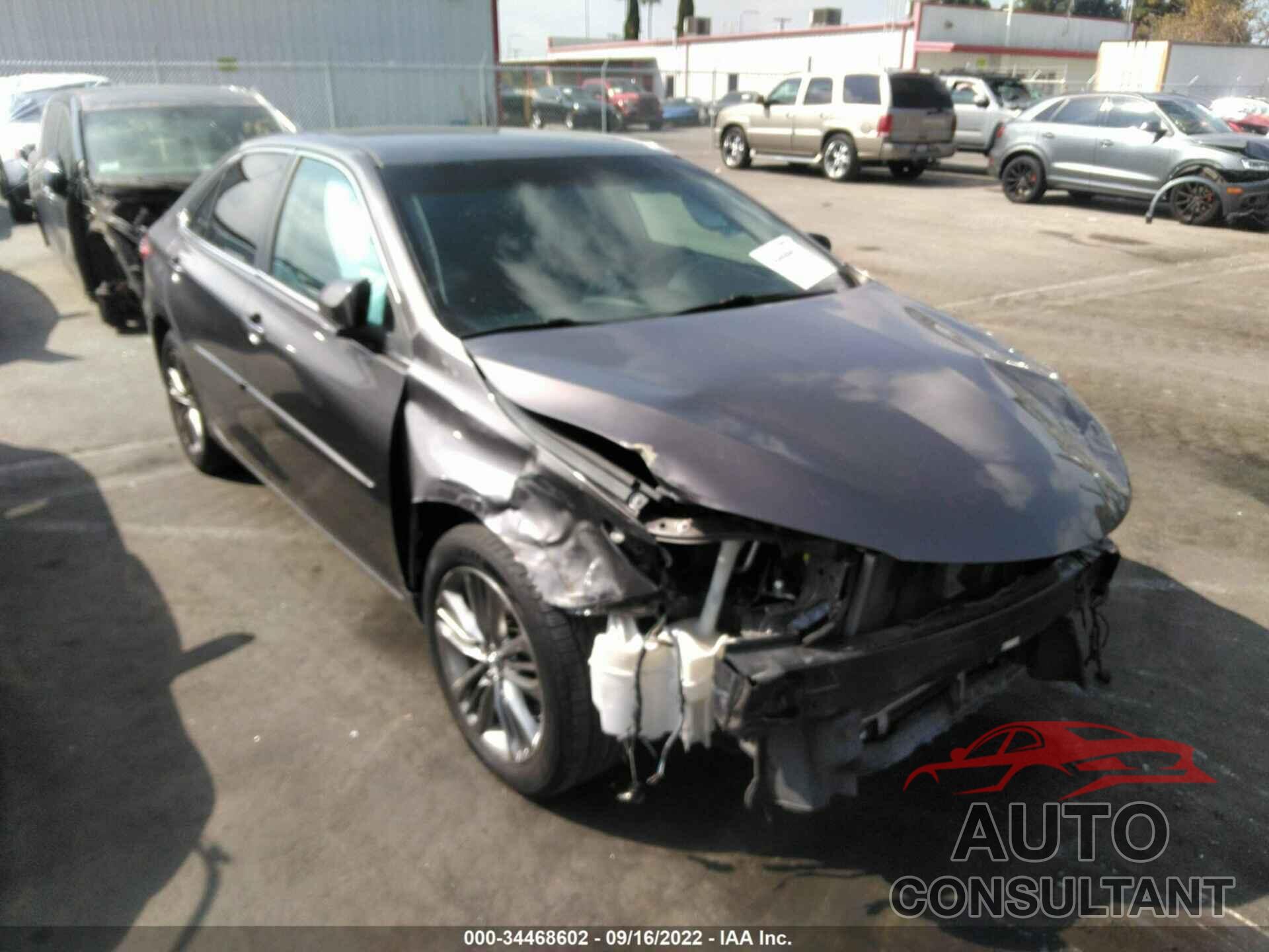 TOYOTA CAMRY 2016 - 4T1BF1FK5GU150979