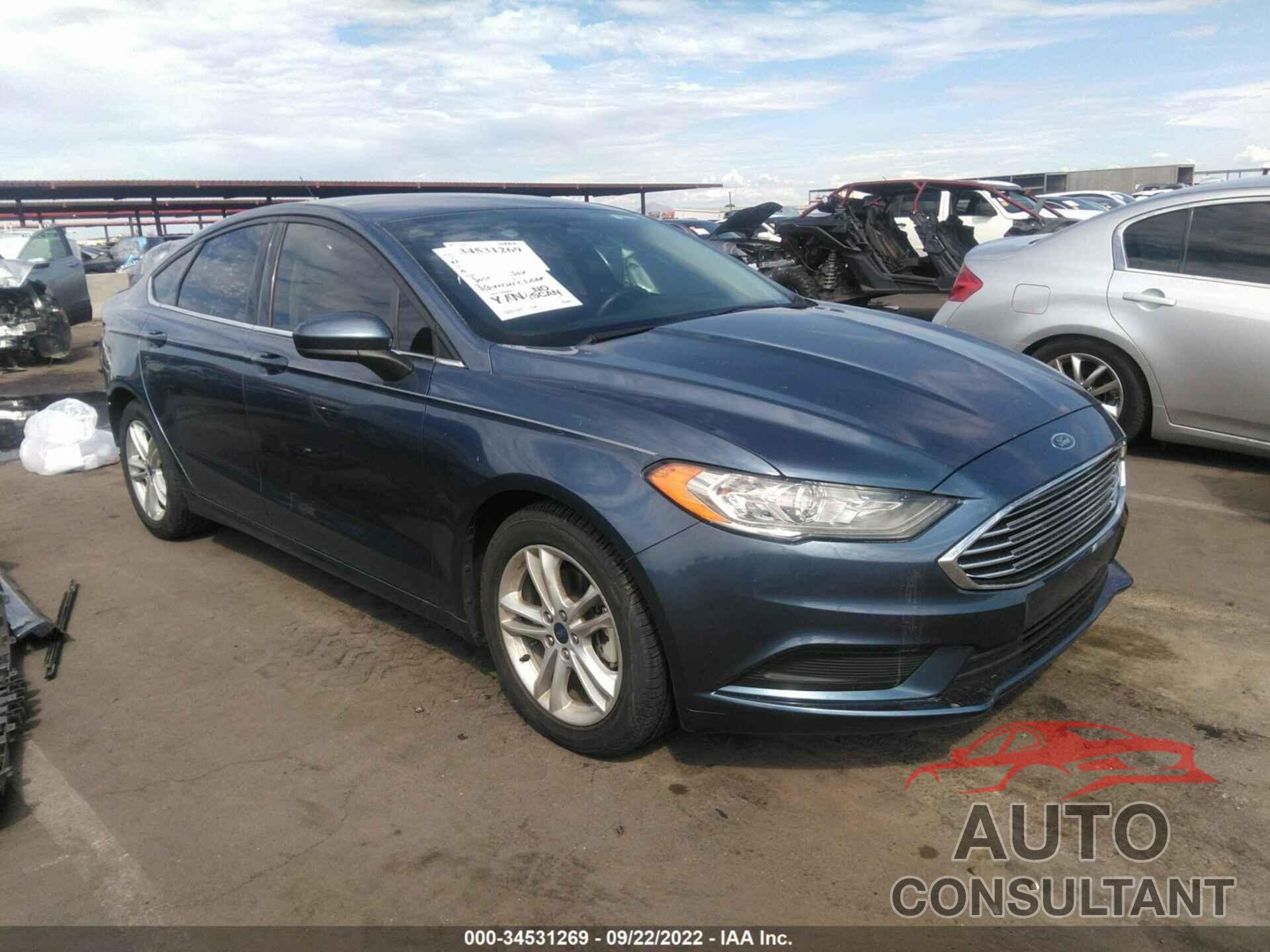 FORD FUSION 2018 - 3FA6P0HD7JR204833
