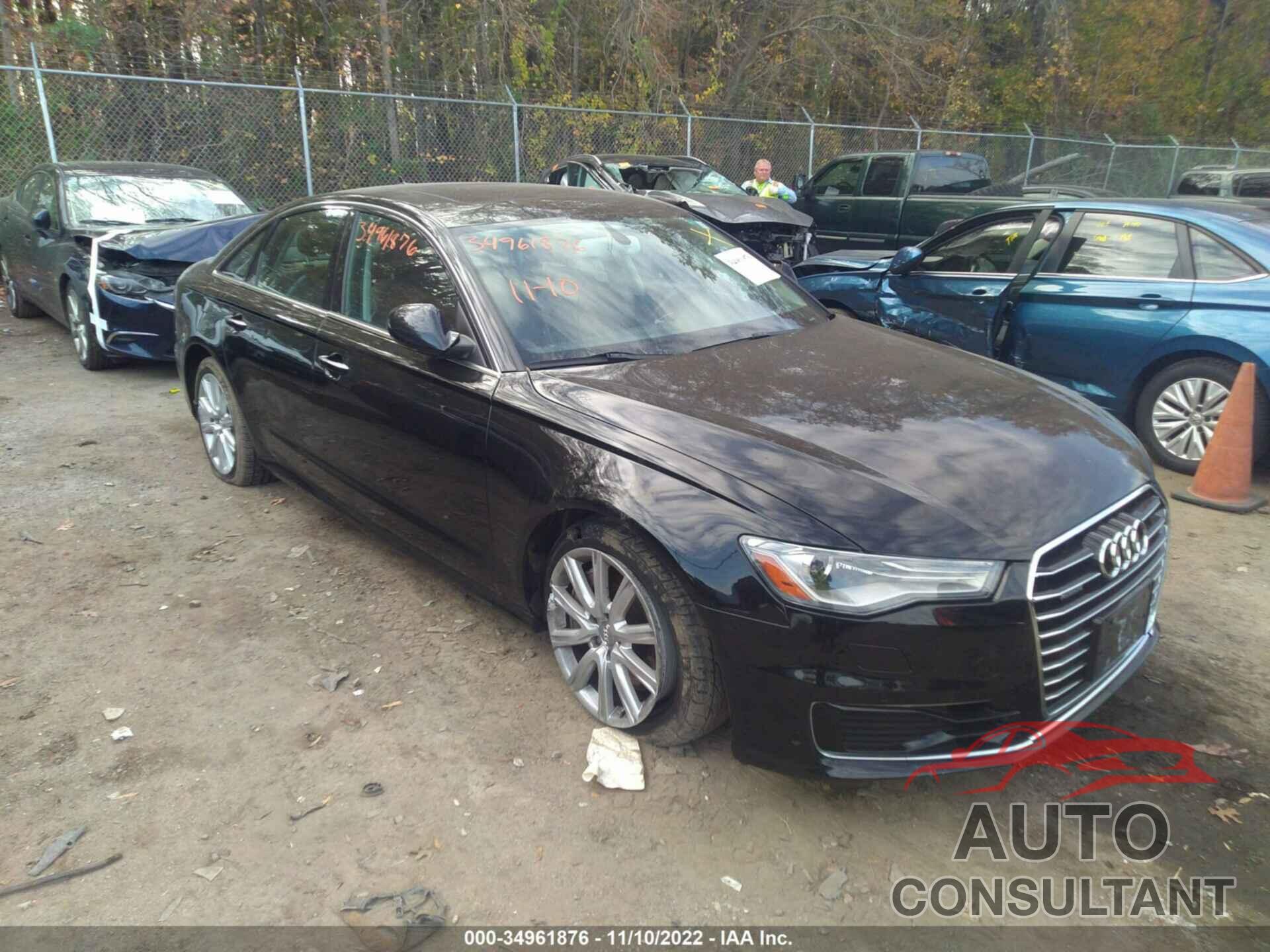 AUDI A6 2016 - WAUGFAFC0GN050587