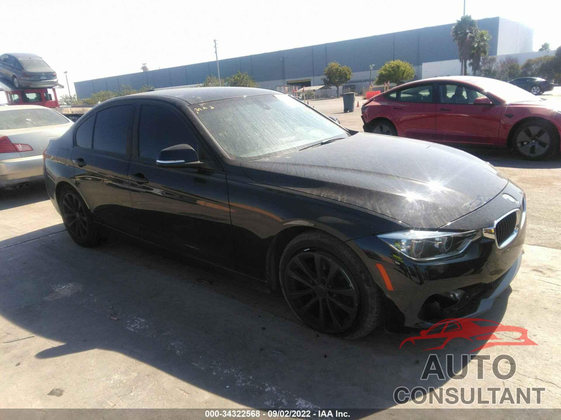 BMW 3 SERIES 2018 - WBA8A3C5XJA489508