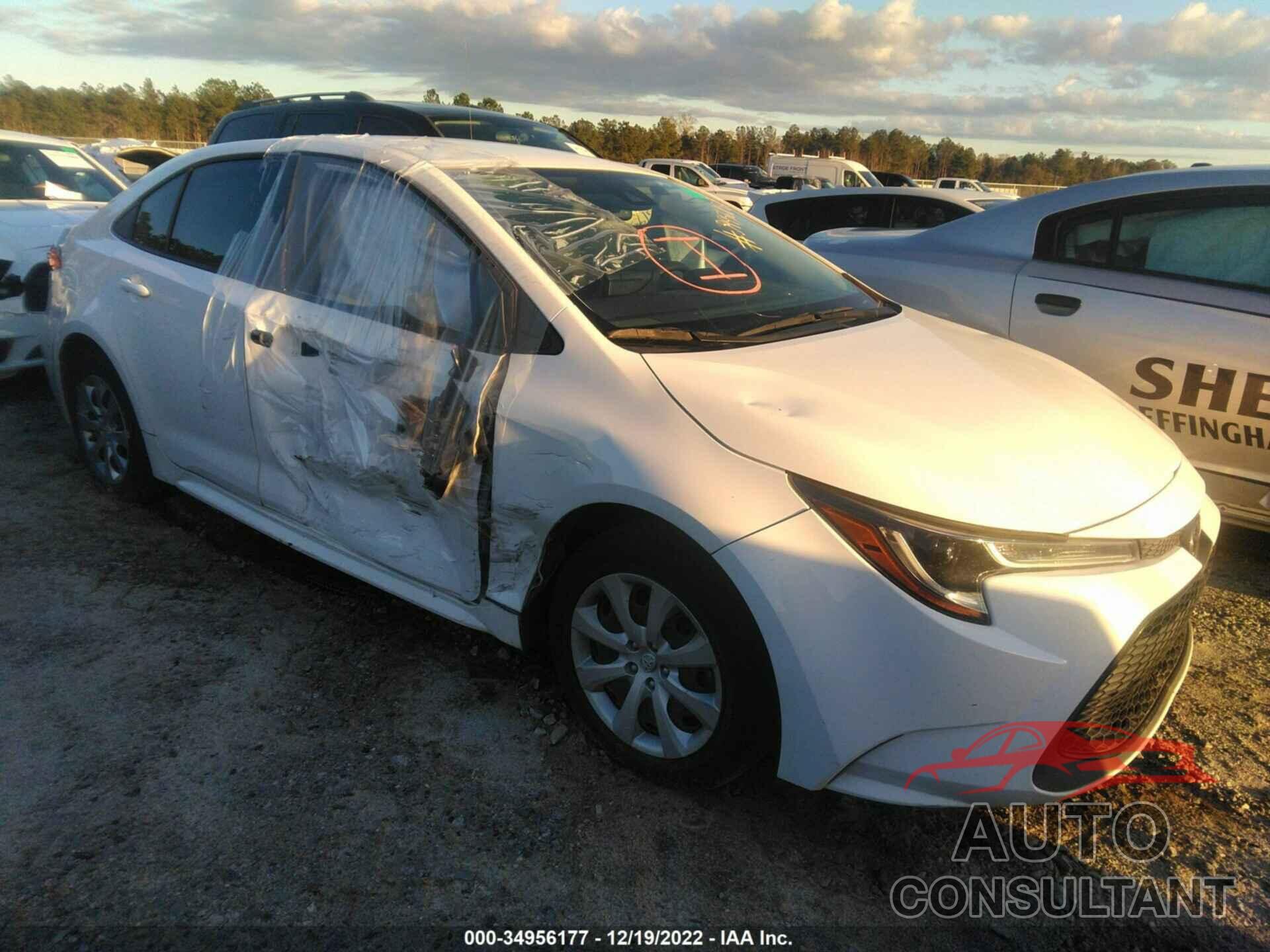 TOYOTA COROLLA 2020 - 5YFEPRAE6LP030114