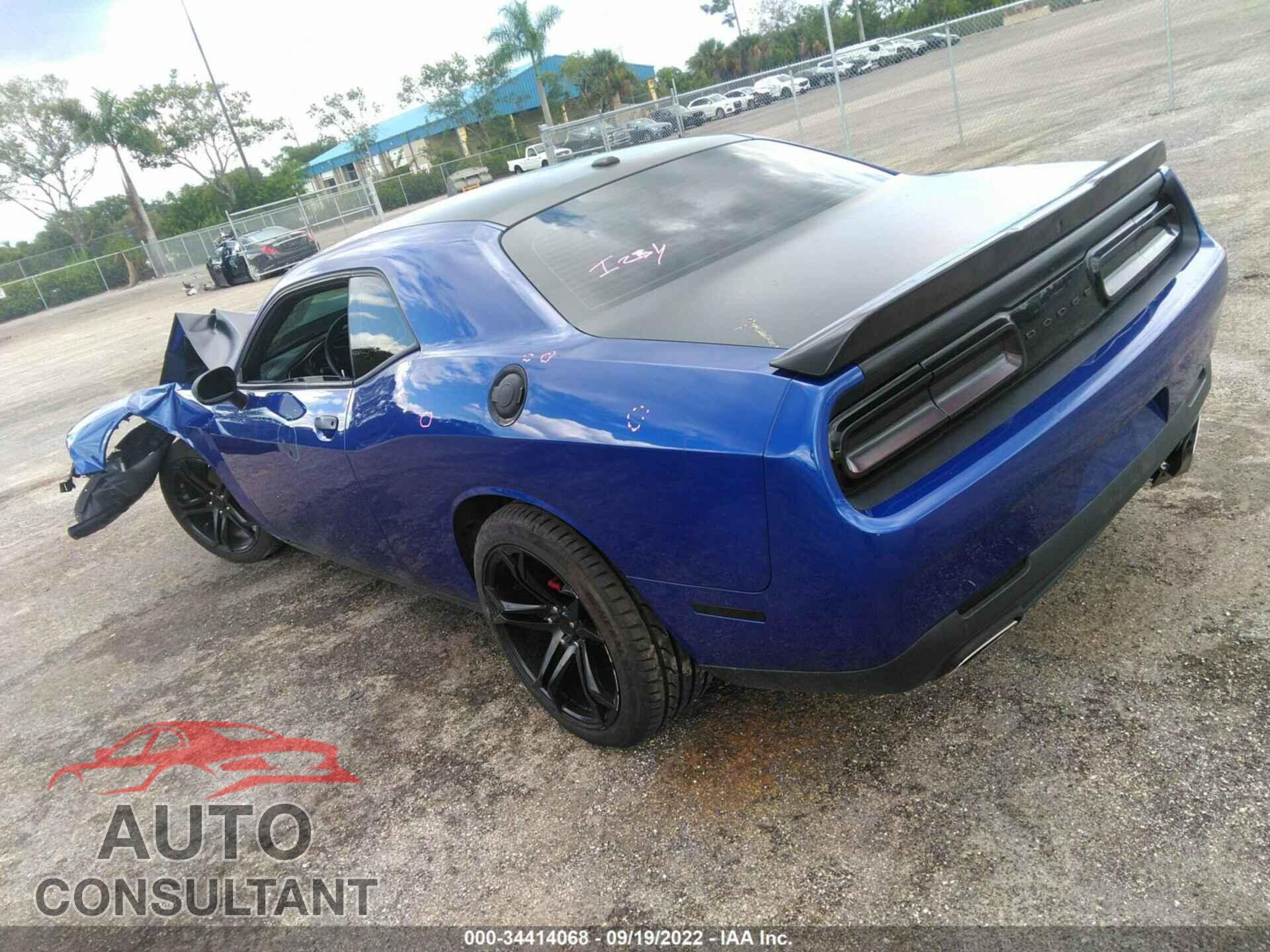 DODGE CHALLENGER 2019 - 2C3CDZAG1KH561733