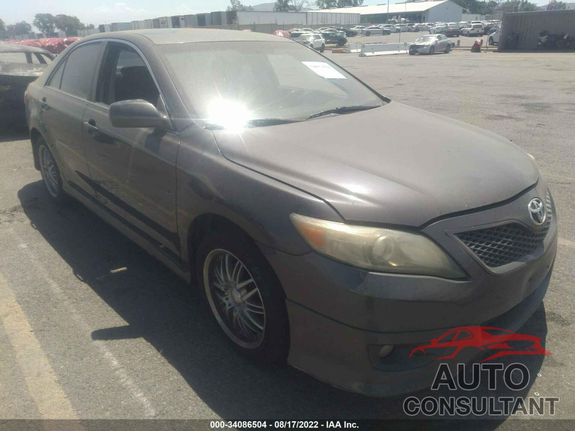 TOYOTA CAMRY 2010 - 4T1BF3EK5AU575185