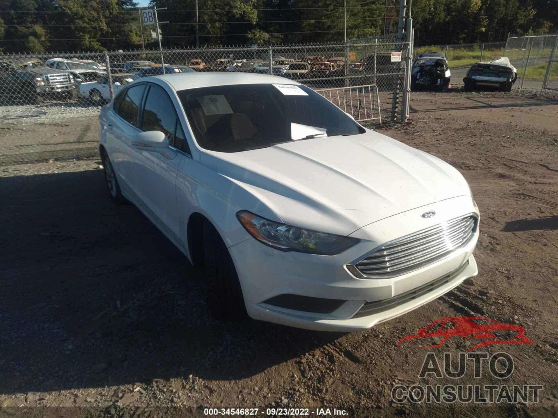 FORD FUSION 2017 - 3FA6P0H73HR144831