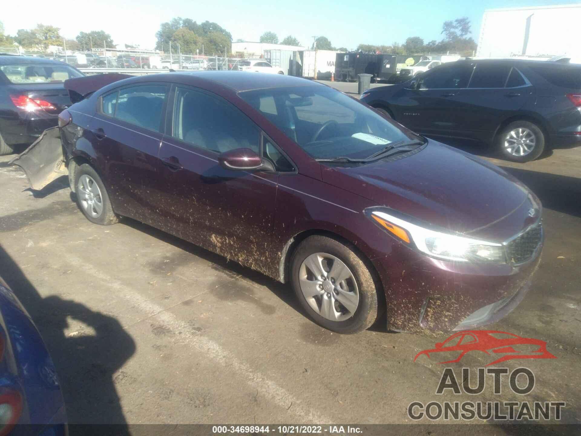 KIA FORTE 2018 - 3KPFK4A73JE196693