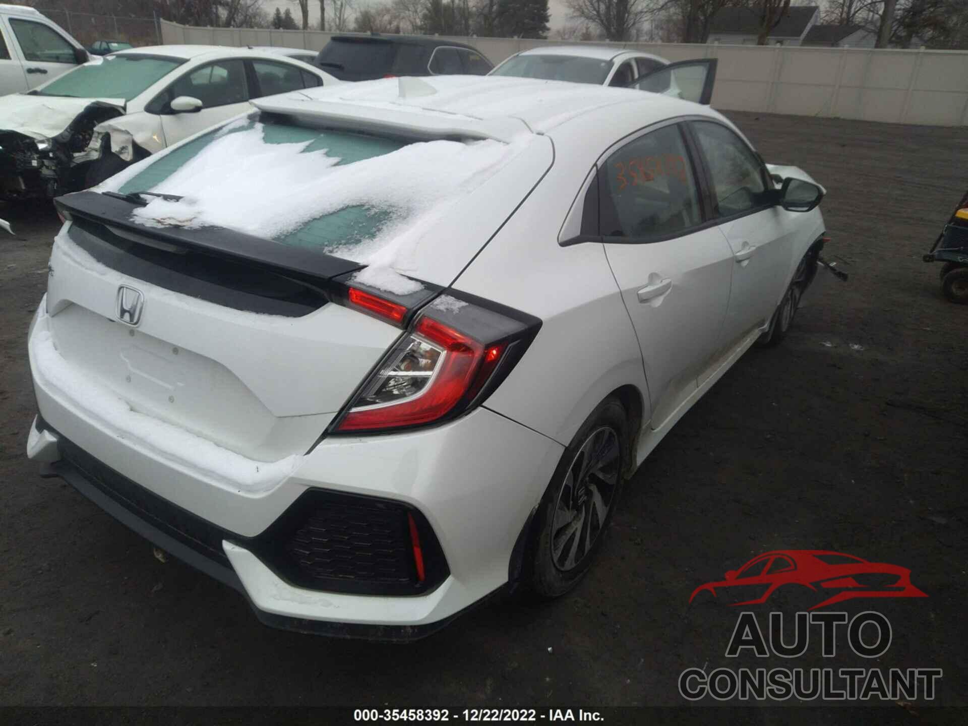 HONDA CIVIC HATCHBACK 2017 - SHHFK7H2XHU205856