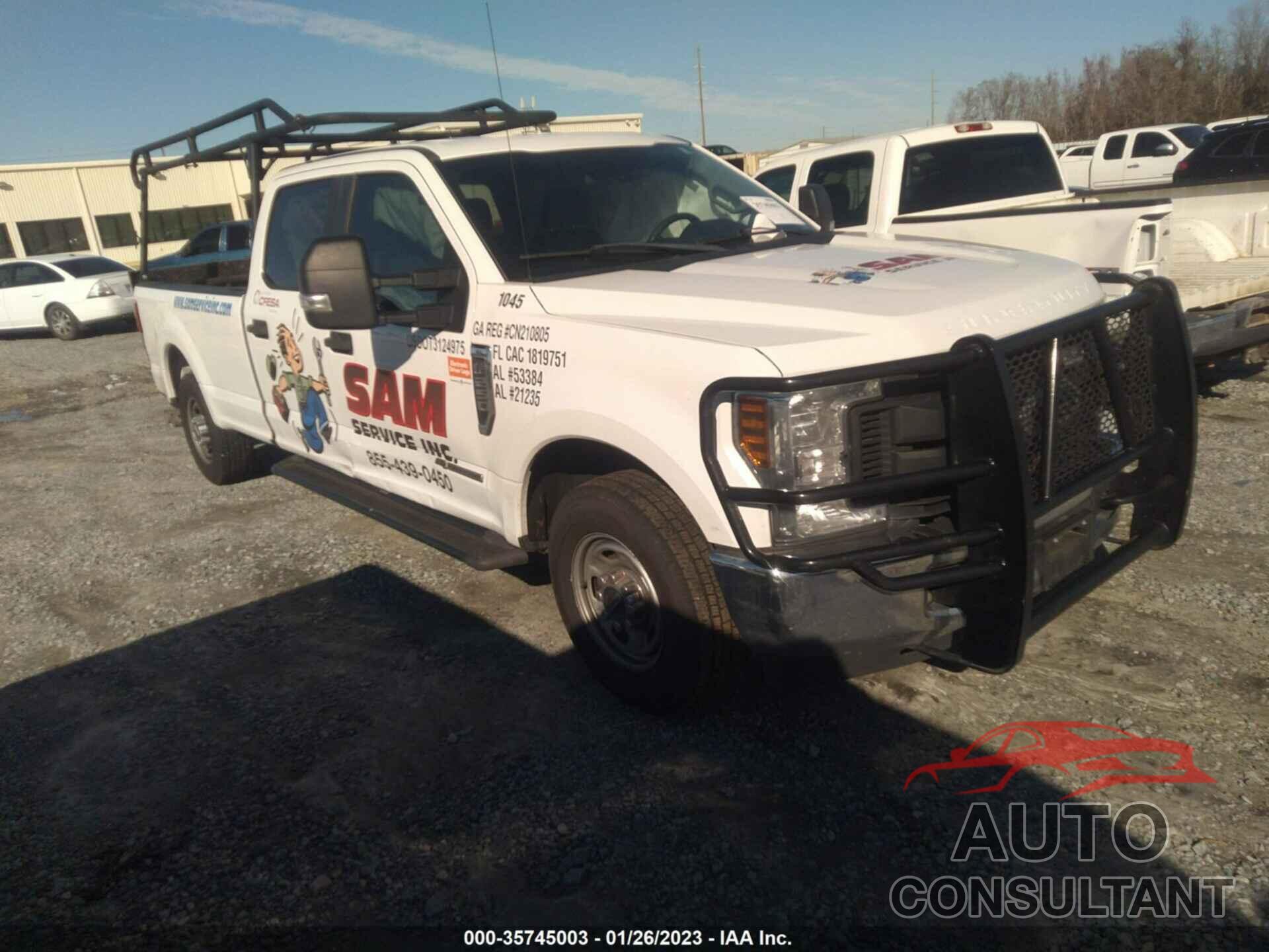 FORD SUPER DUTY F-250 SRW 2019 - 1FT7W2AT8KEC03693