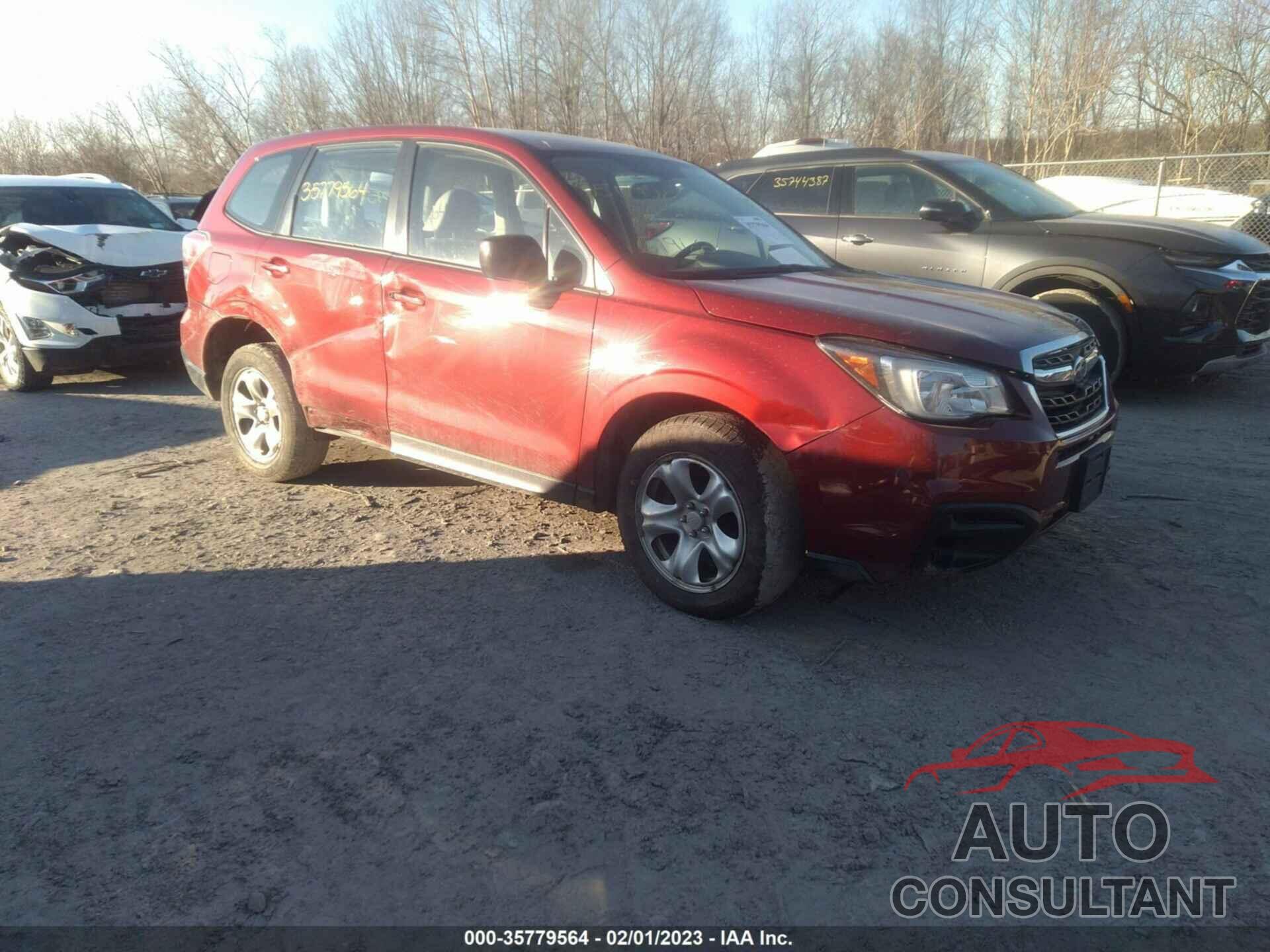 SUBARU FORESTER 2017 - JF2SJAAC3JH408081