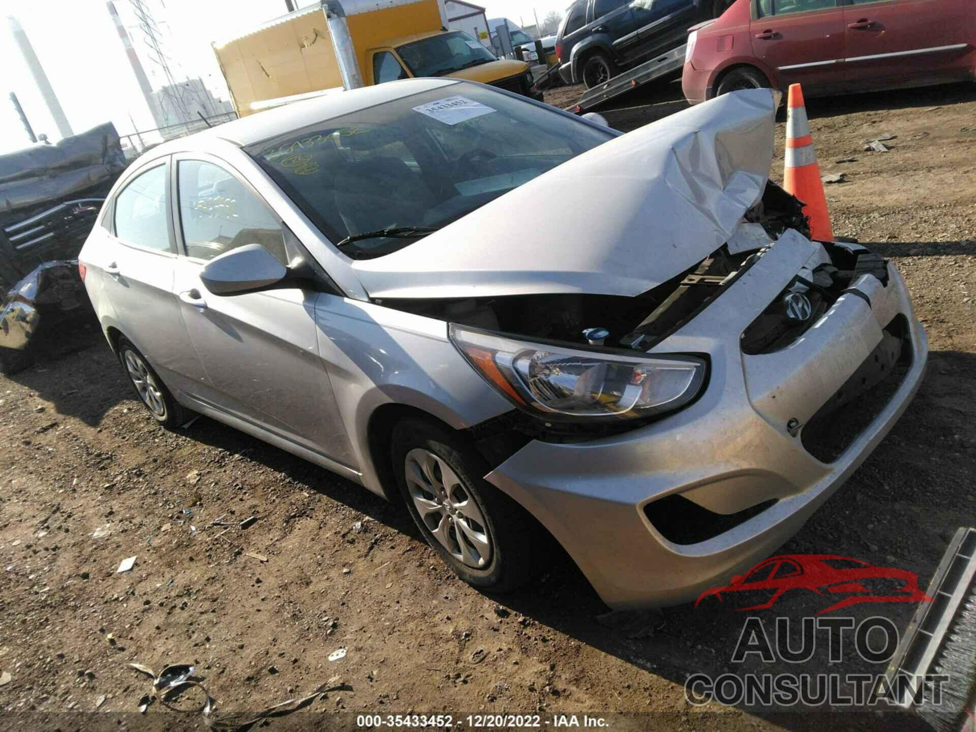 HYUNDAI ACCENT 2016 - KMHCT4AE8GU123453