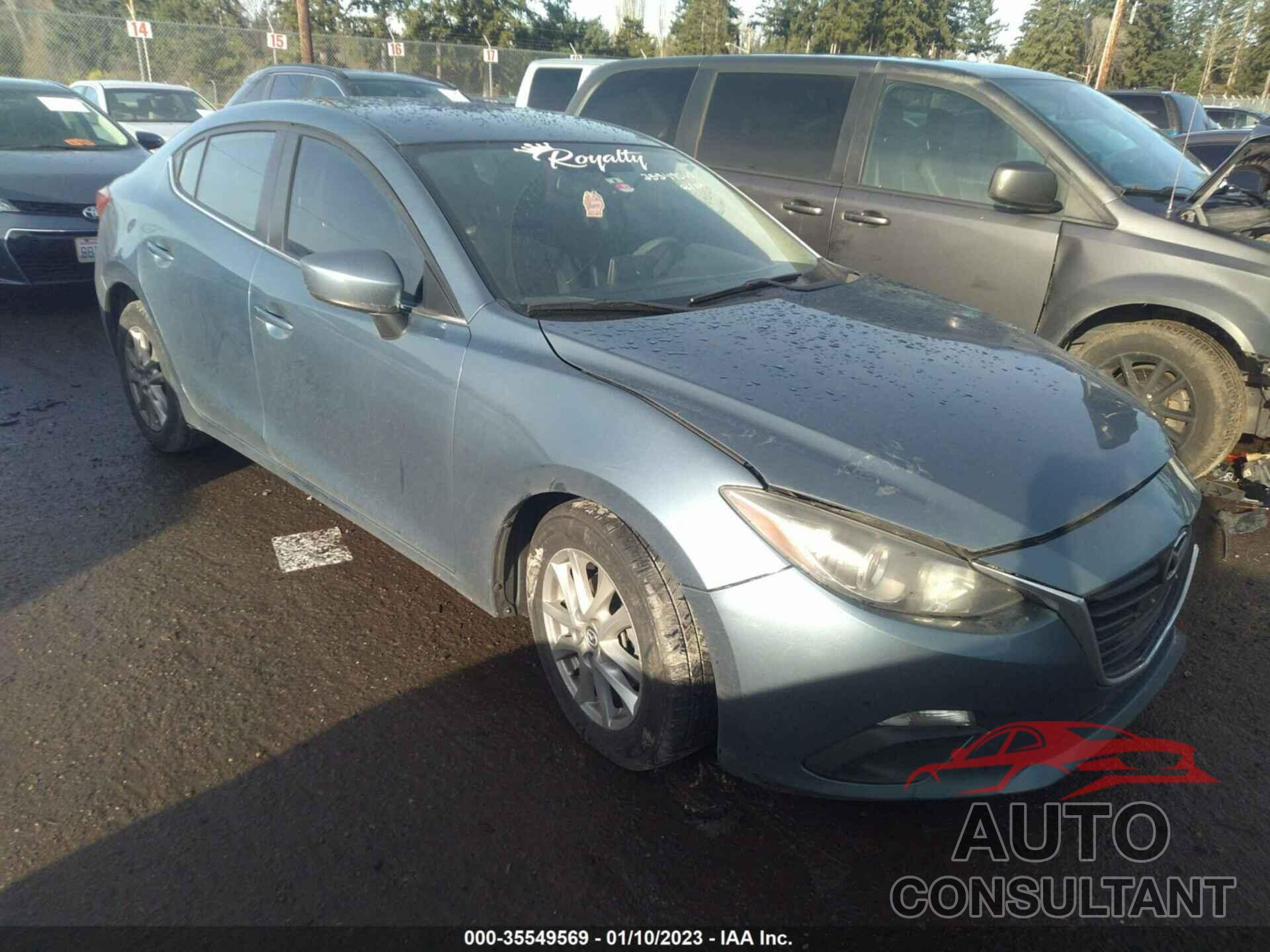 MAZDA MAZDA3 2016 - JM1BM1U78G1339474