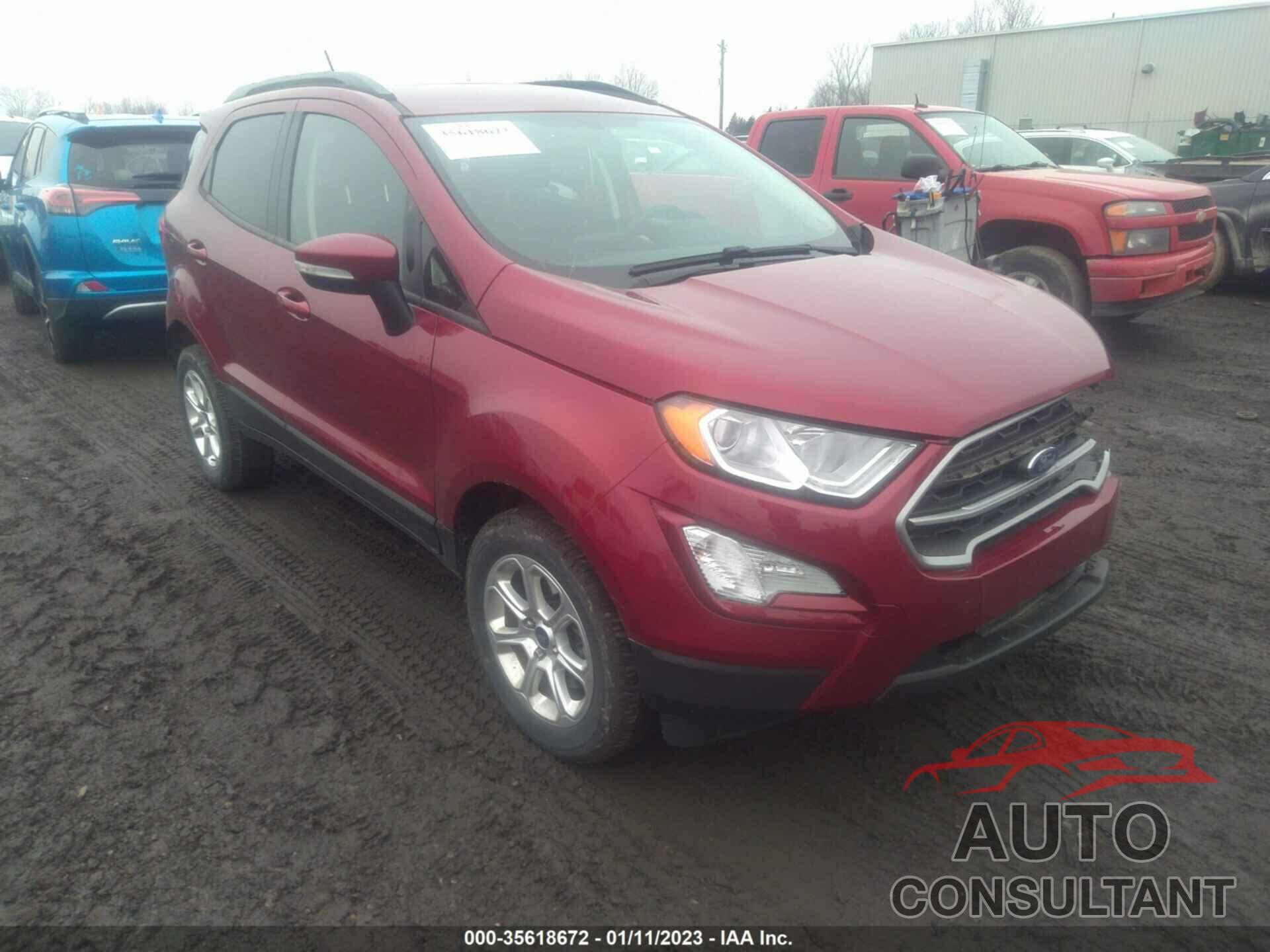 FORD ECOSPORT 2019 - MAJ6S3GLXKC281155