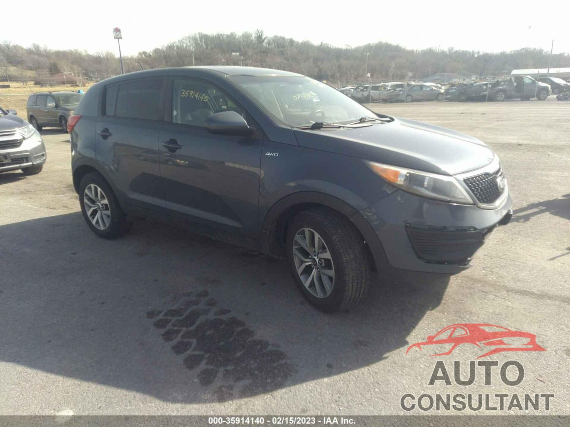 KIA SPORTAGE 2016 - KNDPBCAC9G7880376