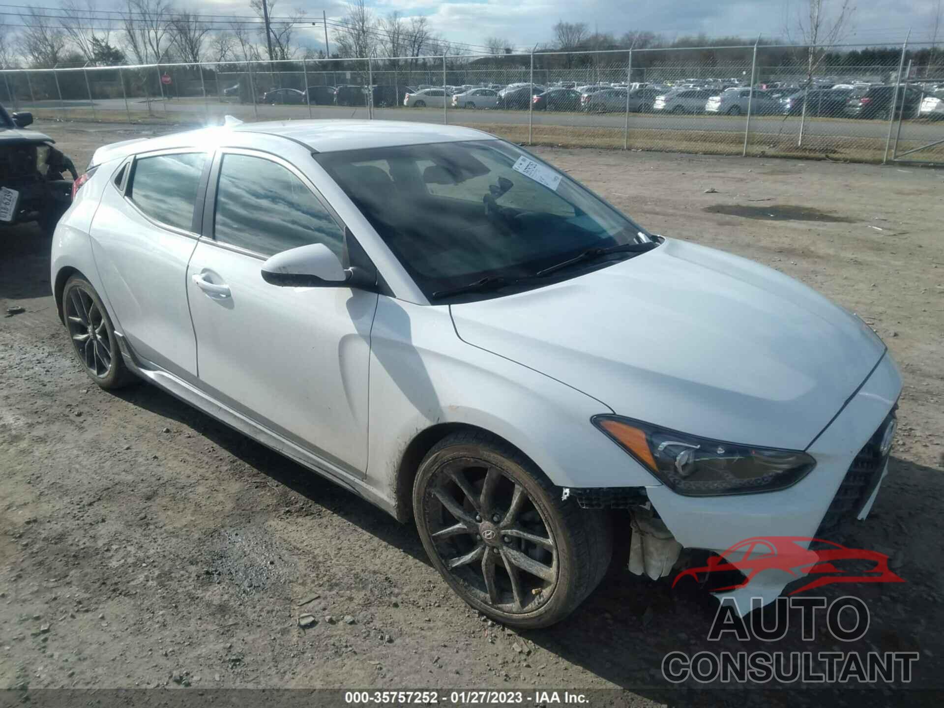 HYUNDAI VELOSTER 2019 - KMHTH6AB8KU020190