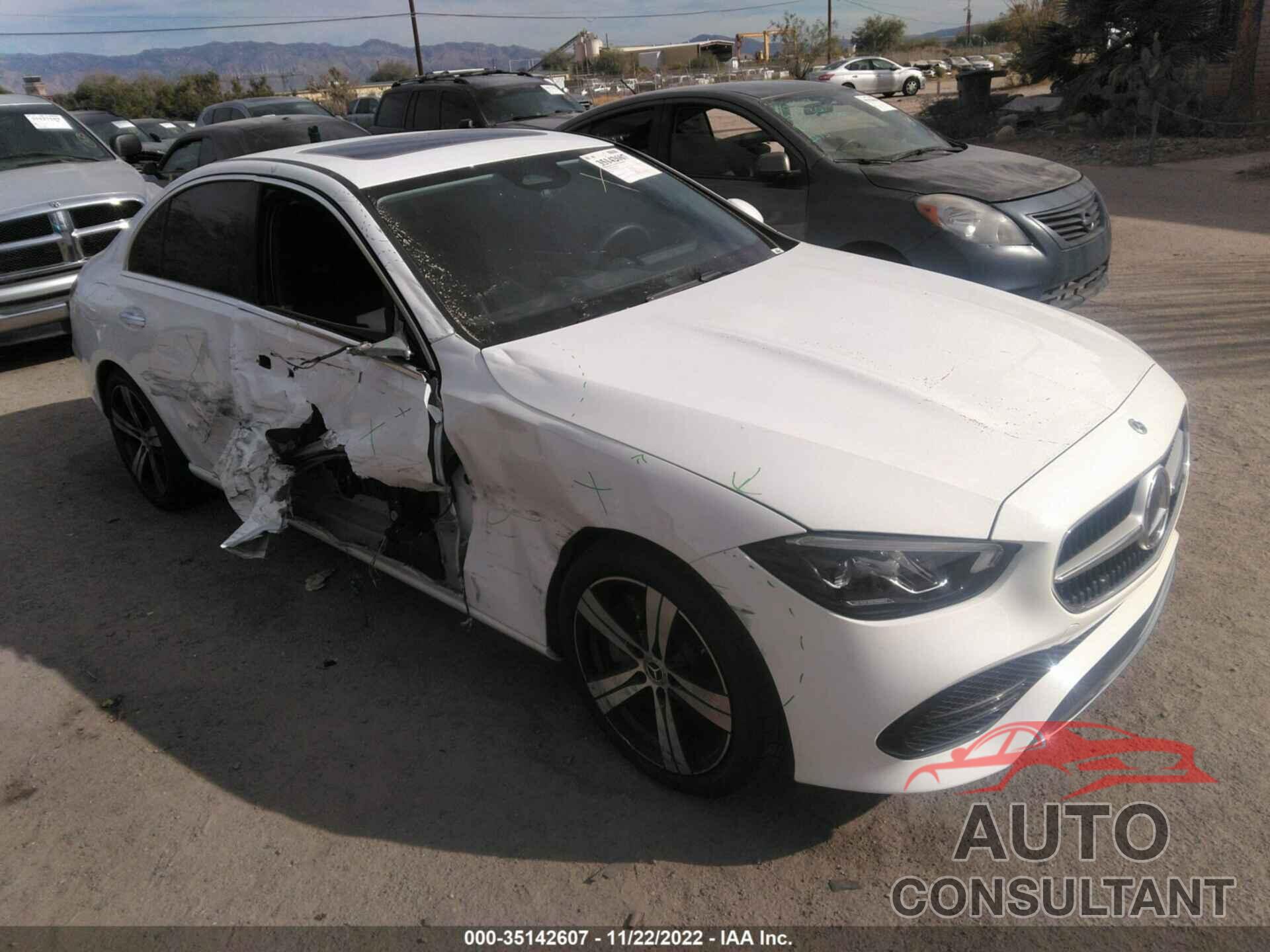 MERCEDES-BENZ C-CLASS 2022 - W1KAF4GB6NR038293
