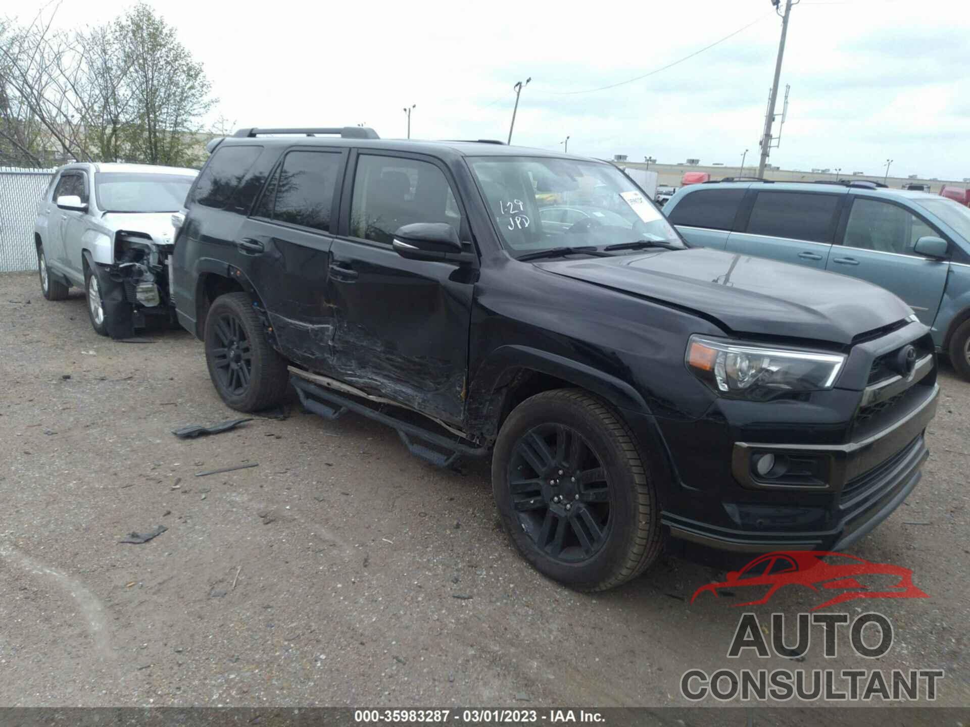 TOYOTA 4RUNNER 2019 - JTEBU5JR0K5684024