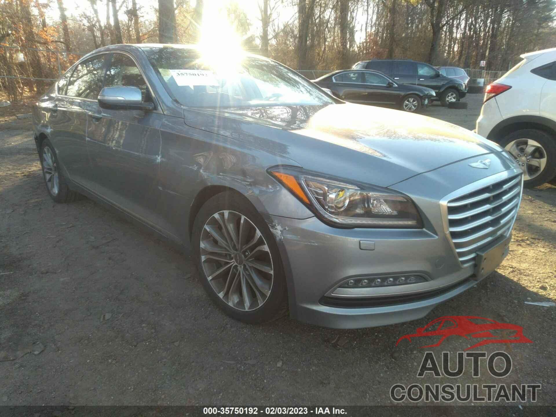 HYUNDAI GENESIS 2016 - KMHGN4JE3GU121332