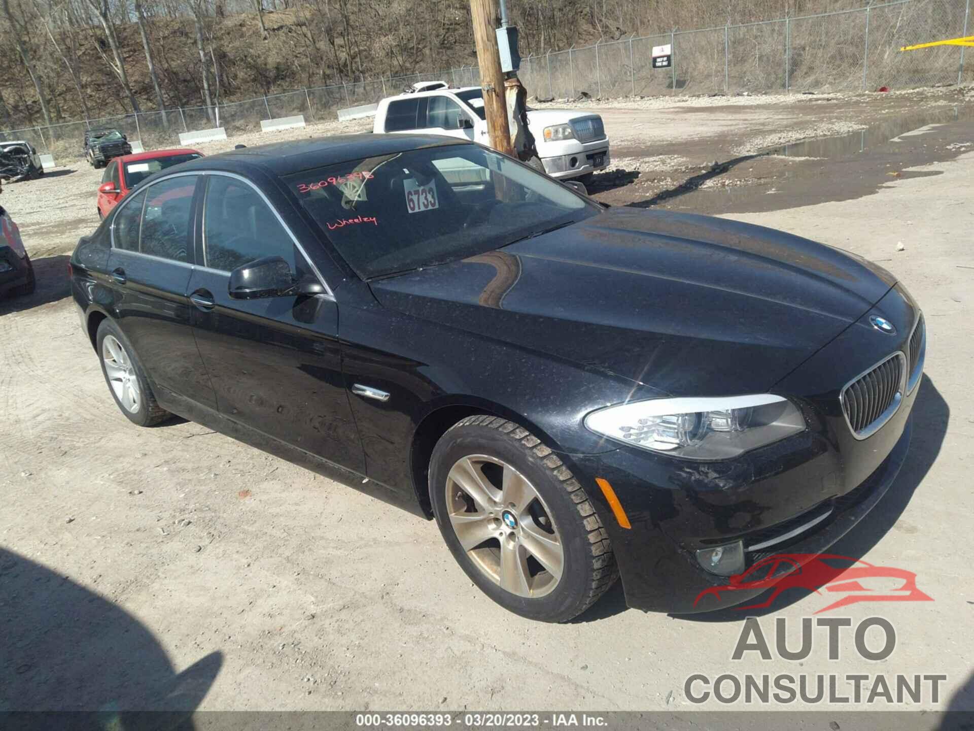 BMW 5 SERIES 2013 - WBAXG5C52DD230309