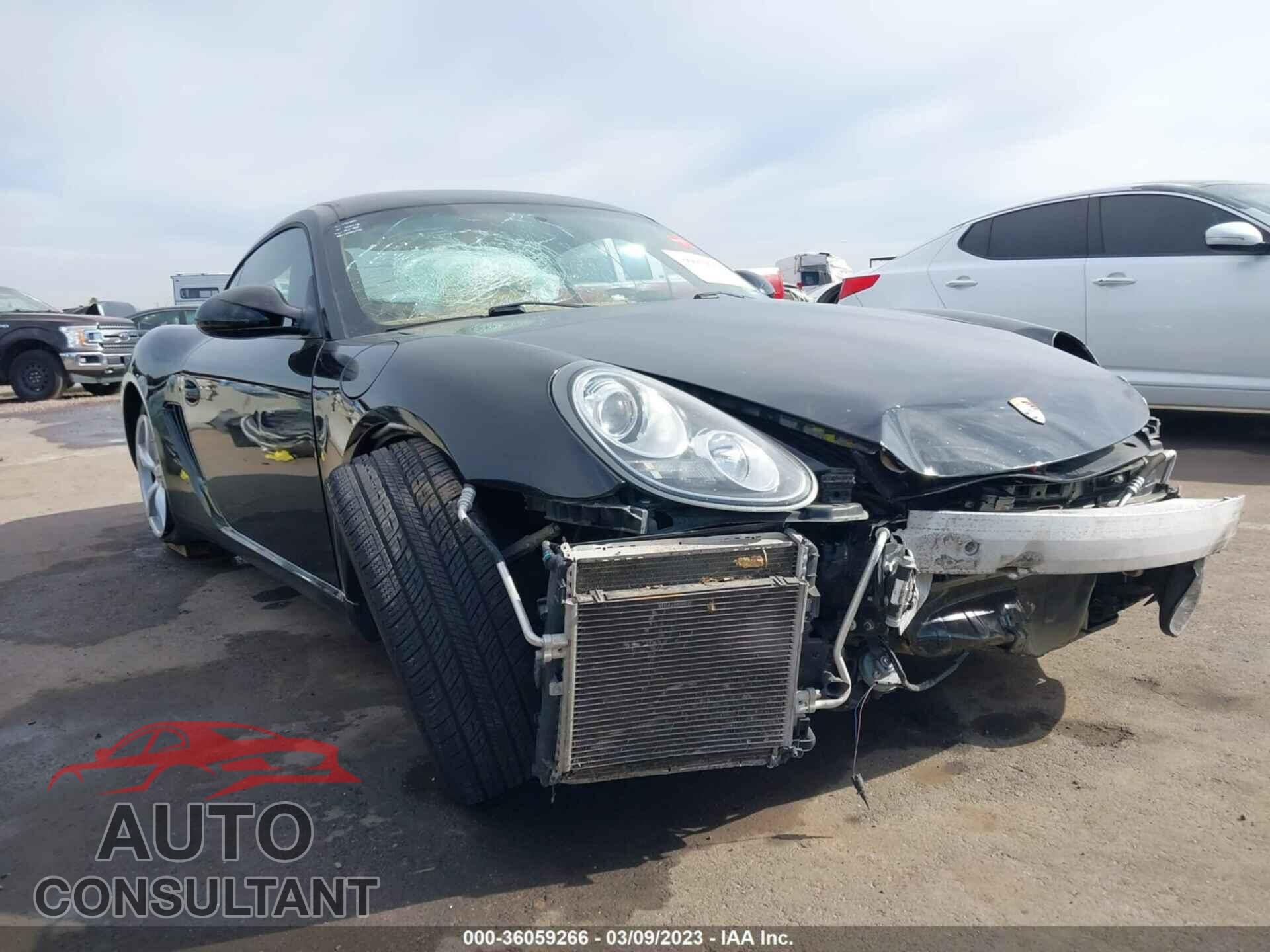 PORSCHE CAYMAN 2012 - WP0AA2A80CS760116