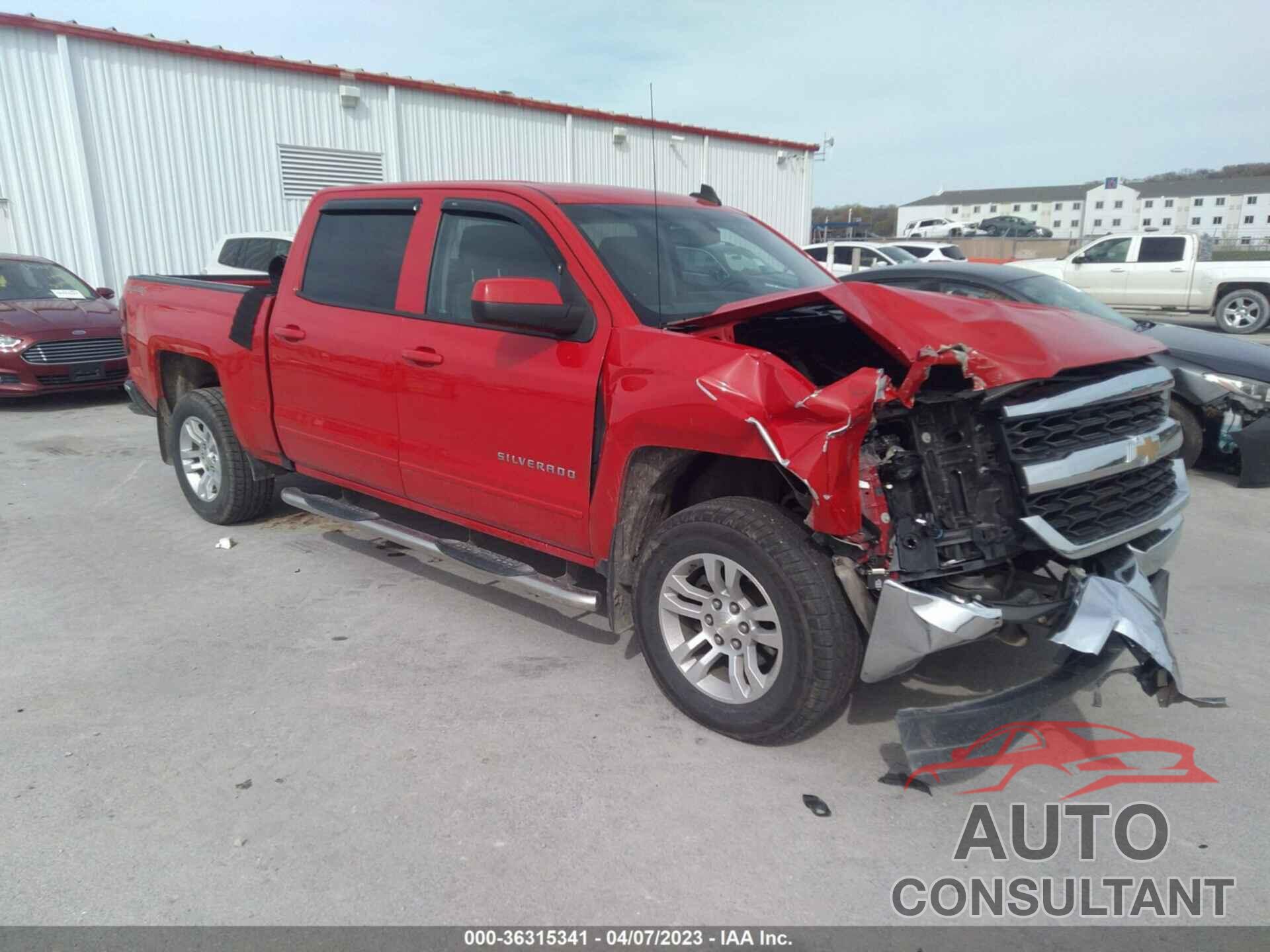 CHEVROLET SILVERADO 1500 2017 - 3GCUKREC2HG438805