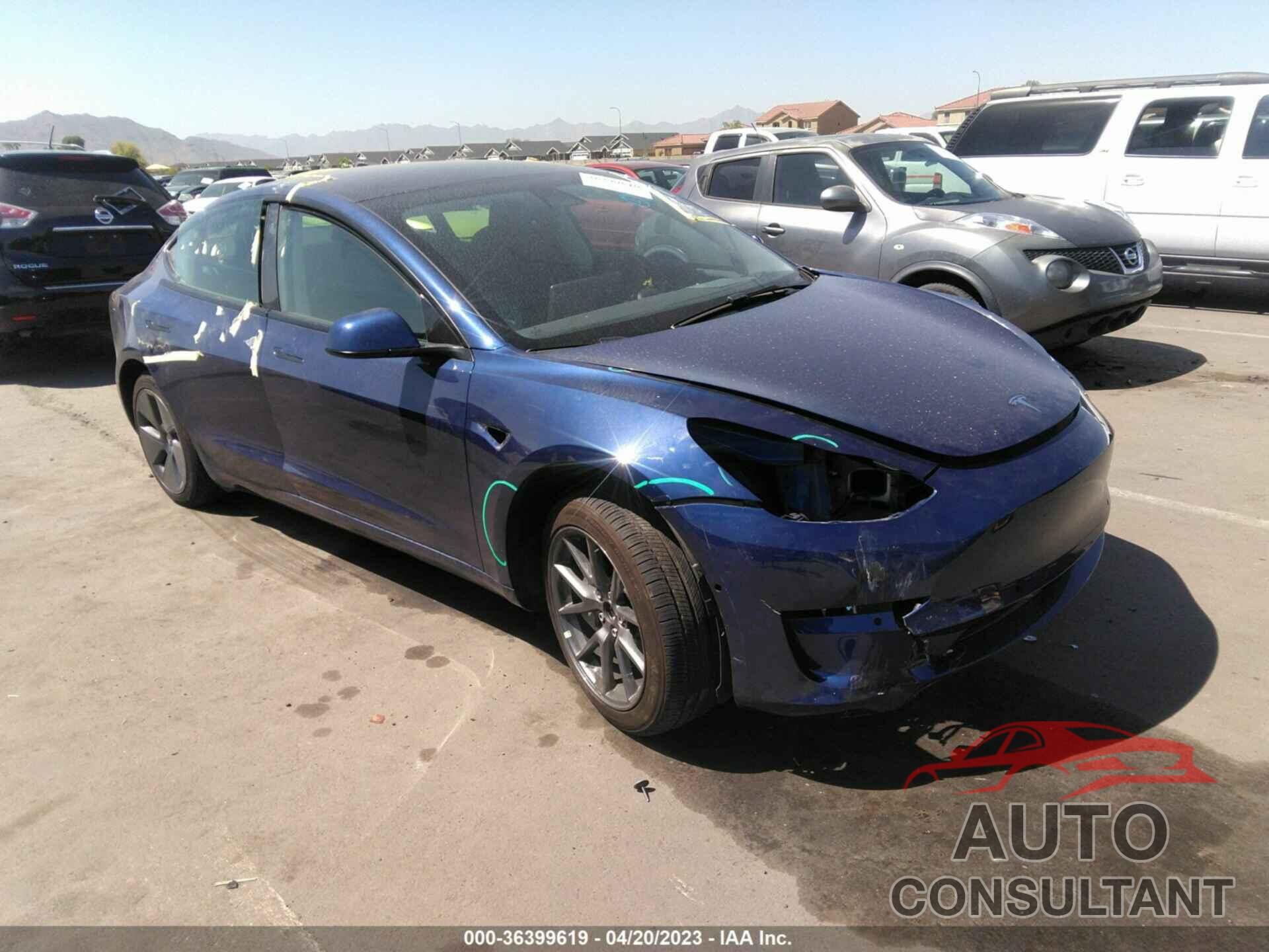 TESLA MODEL 3 2022 - 5YJ3E1EA6NF306280
