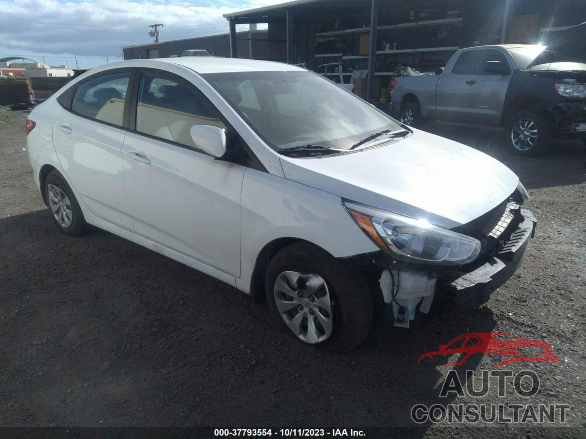 HYUNDAI ACCENT 2017 - KMHCT4AE6HU343109