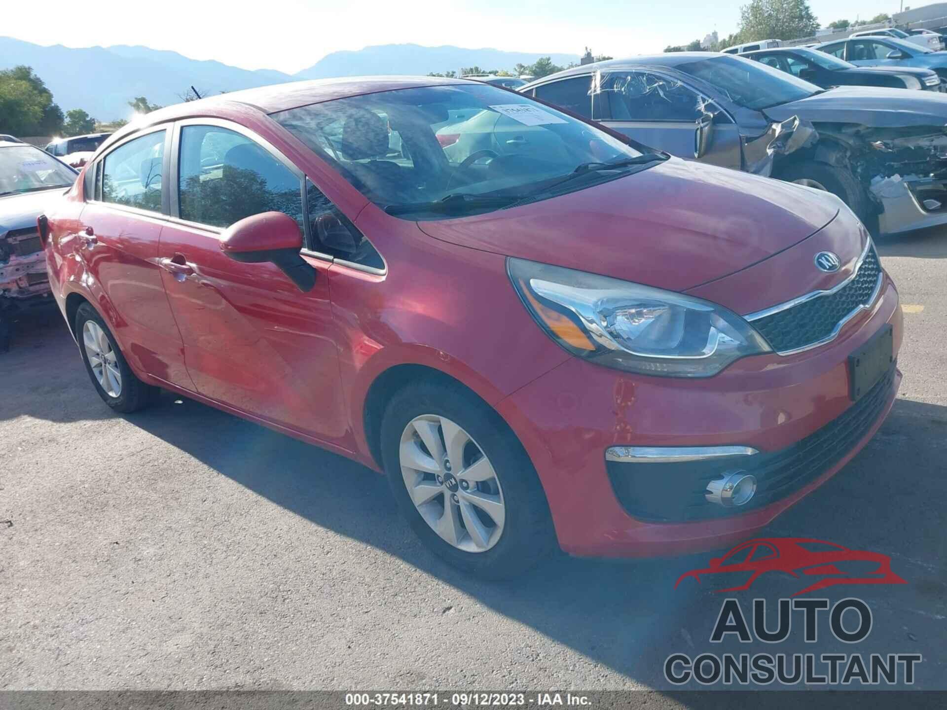 KIA RIO 2017 - KNADN4A37H6007259