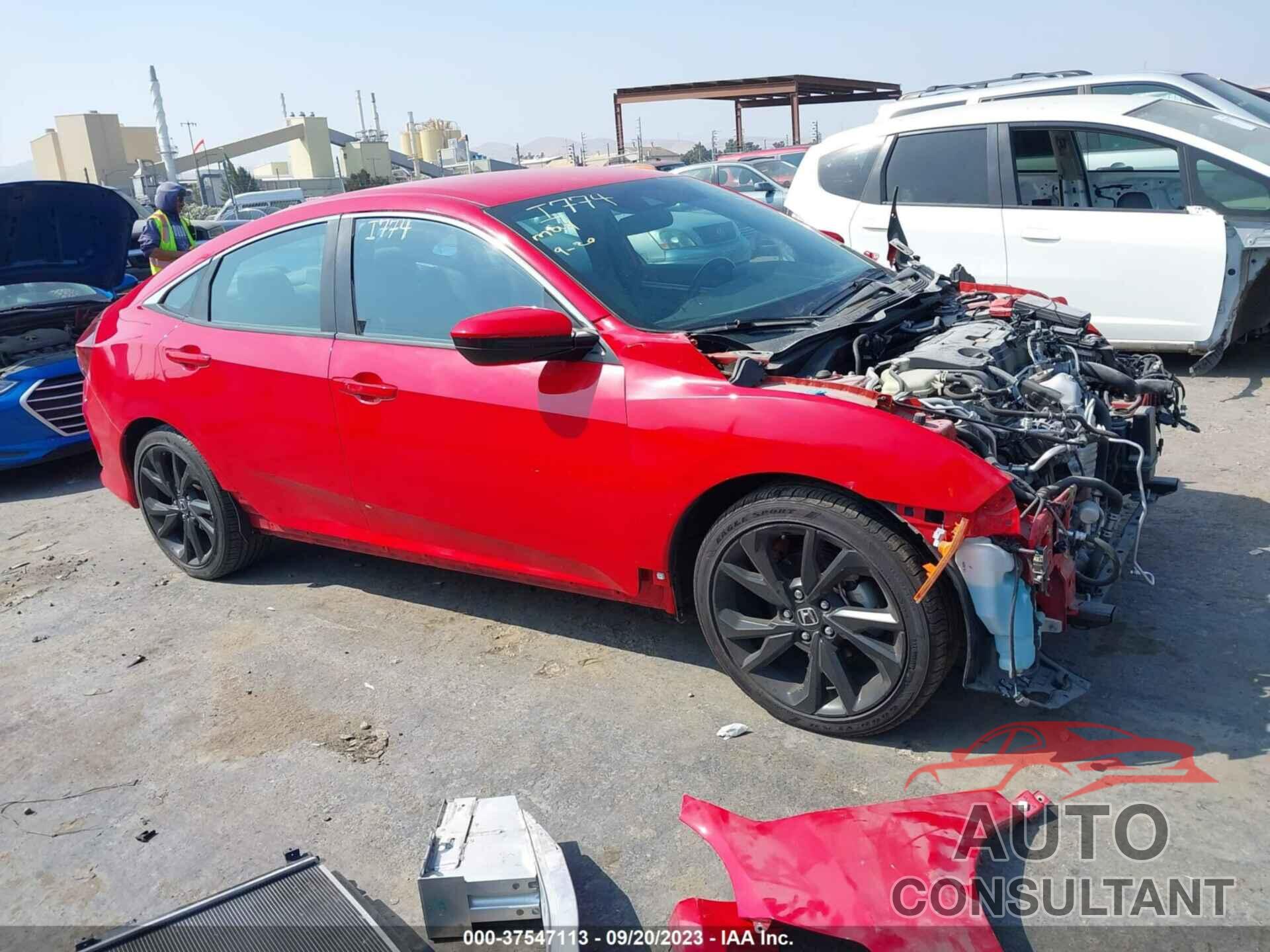 HONDA CIVIC 2019 - 2HGFC2F85KH538039