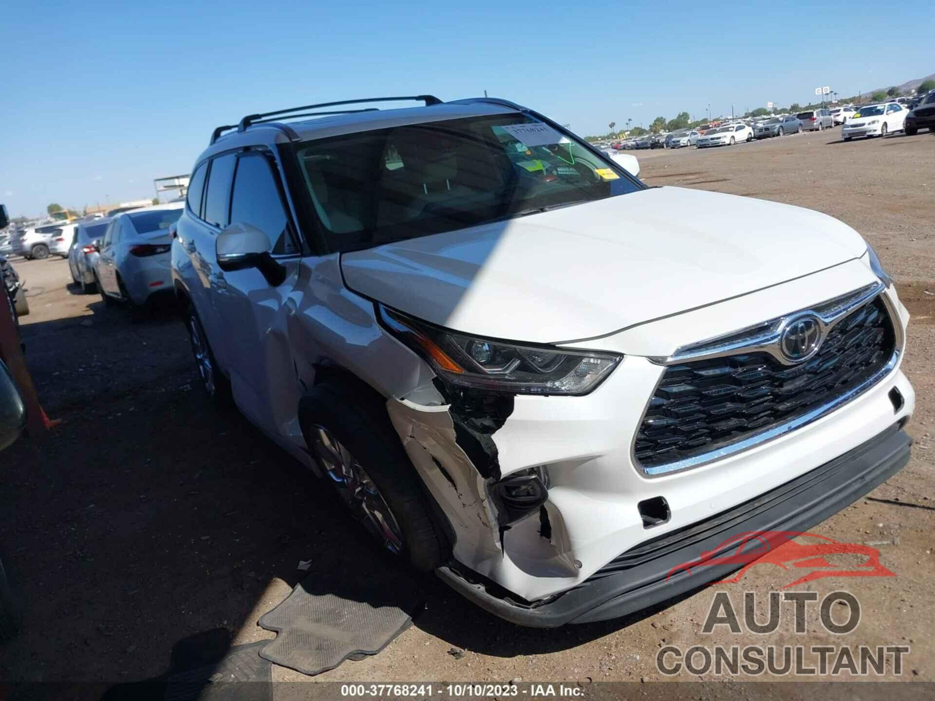 TOYOTA HIGHLANDER 2023 - 5TDKDRAH7PS031789