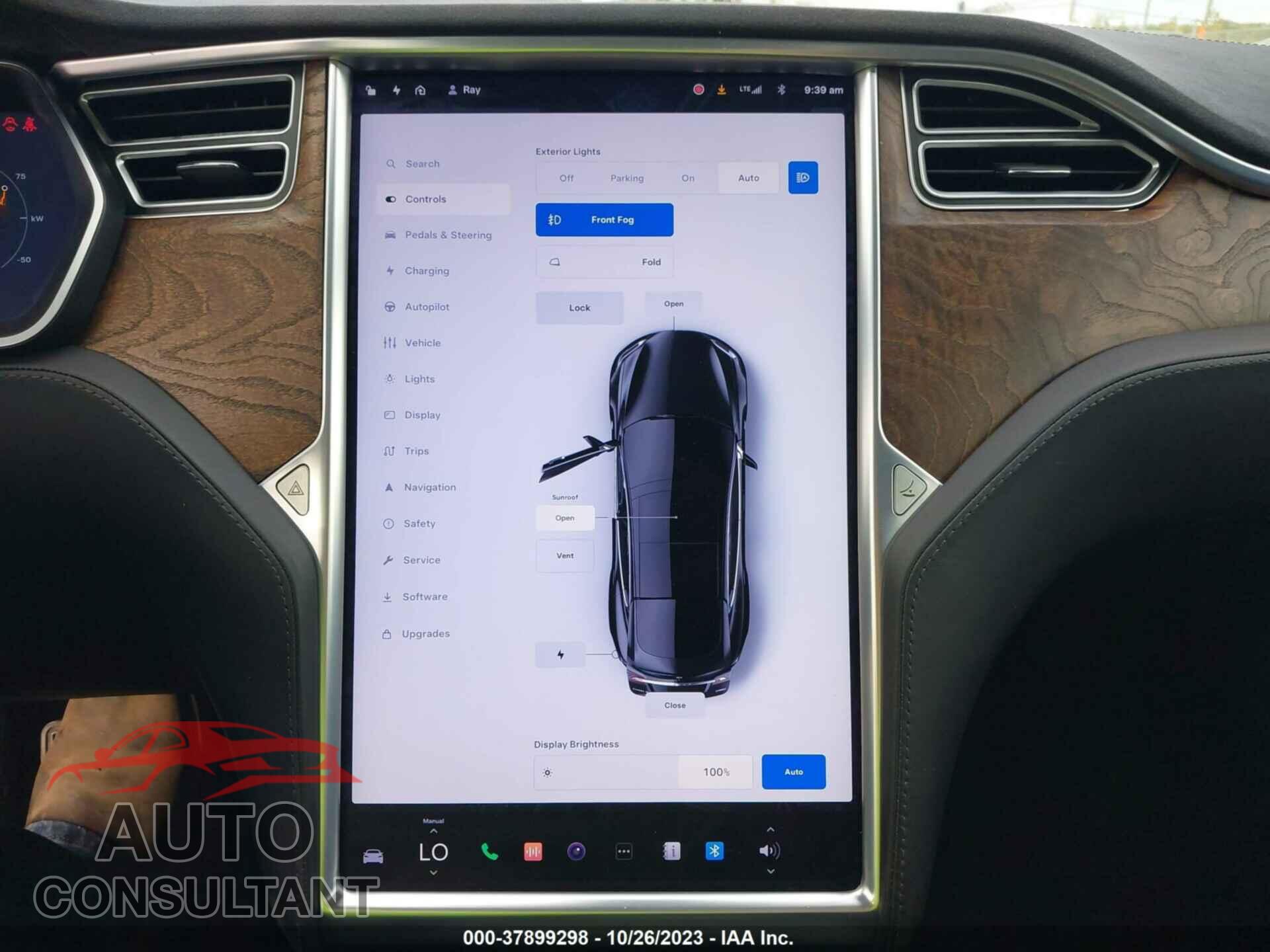 TESLA MODEL S 2017 - 5YJSA1E27HF191466