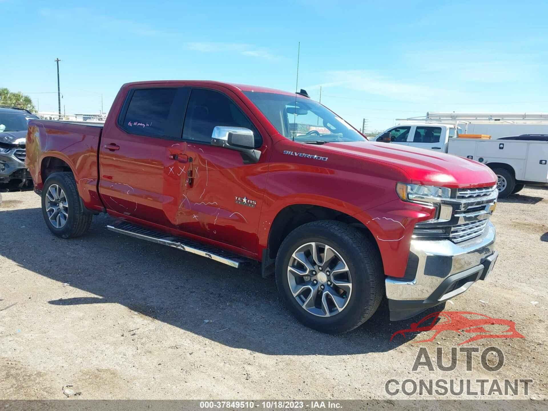 CHEVROLET SILVERADO 1500 2021 - 1GCPWCED2MZ168721