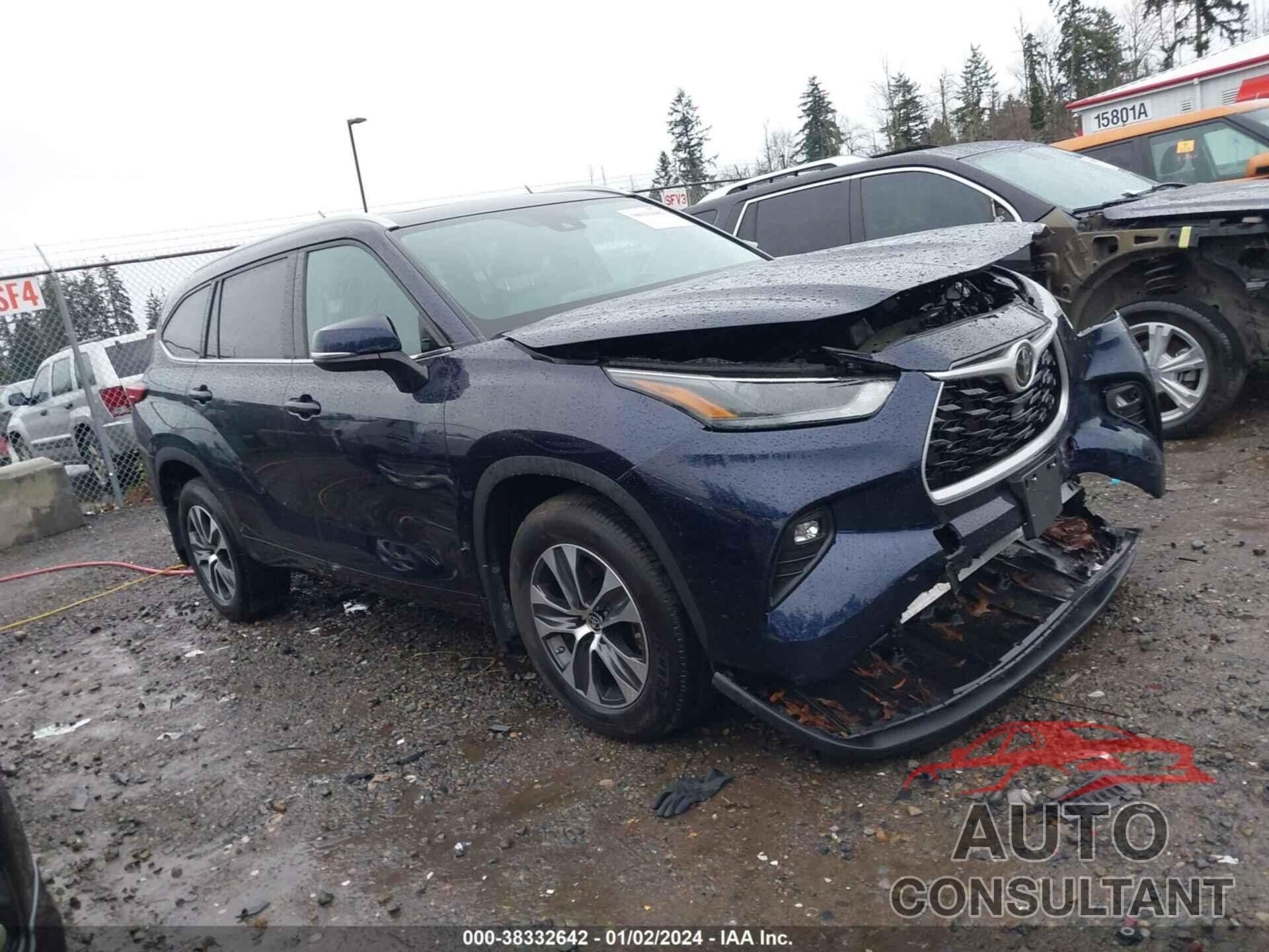 TOYOTA HIGHLANDER 2022 - 5TDGZRBH3NS575886