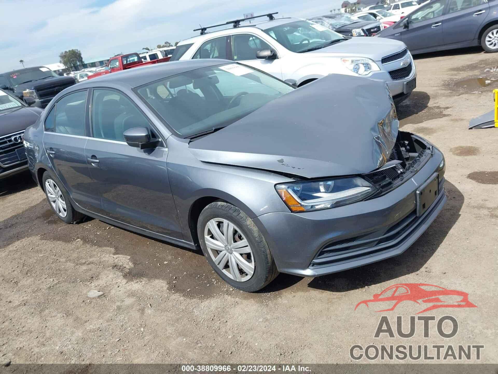 VOLKSWAGEN JETTA 2017 - 3VW2B7AJ0HM306768
