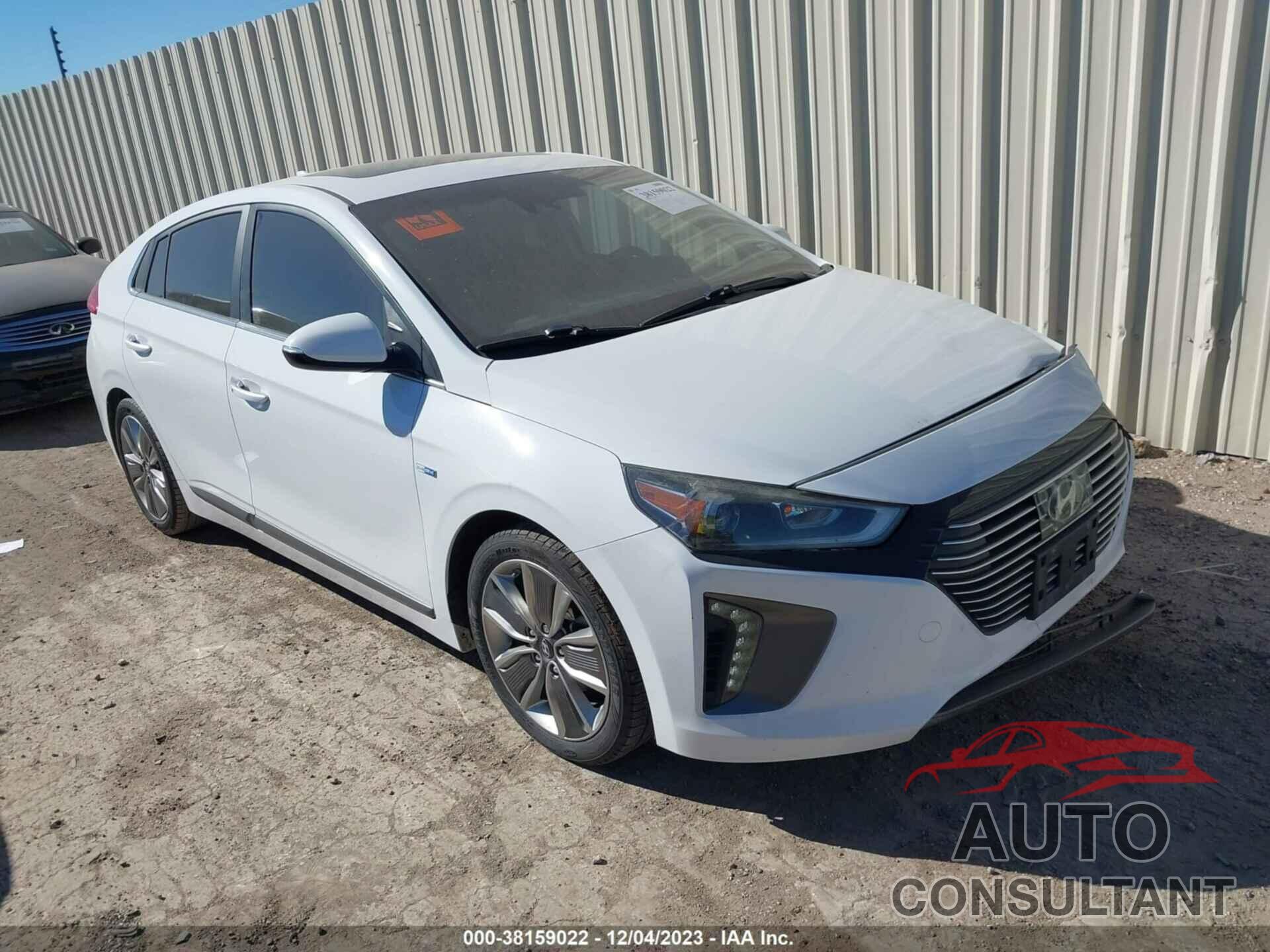 HYUNDAI IONIQ HYBRID 2017 - KMHC05LC8HU032047