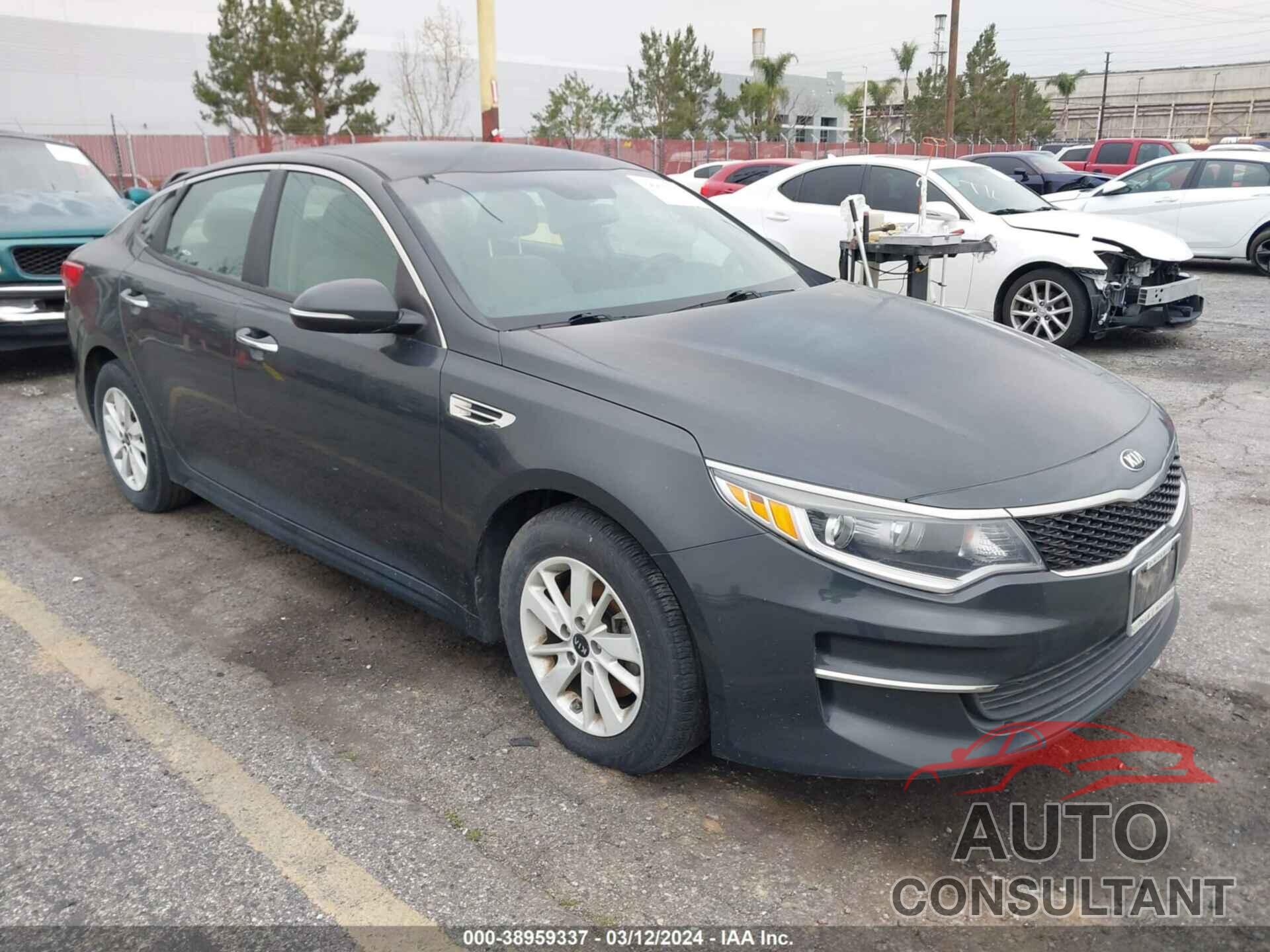 KIA OPTIMA 2016 - 5XXGT4L3XGG018940