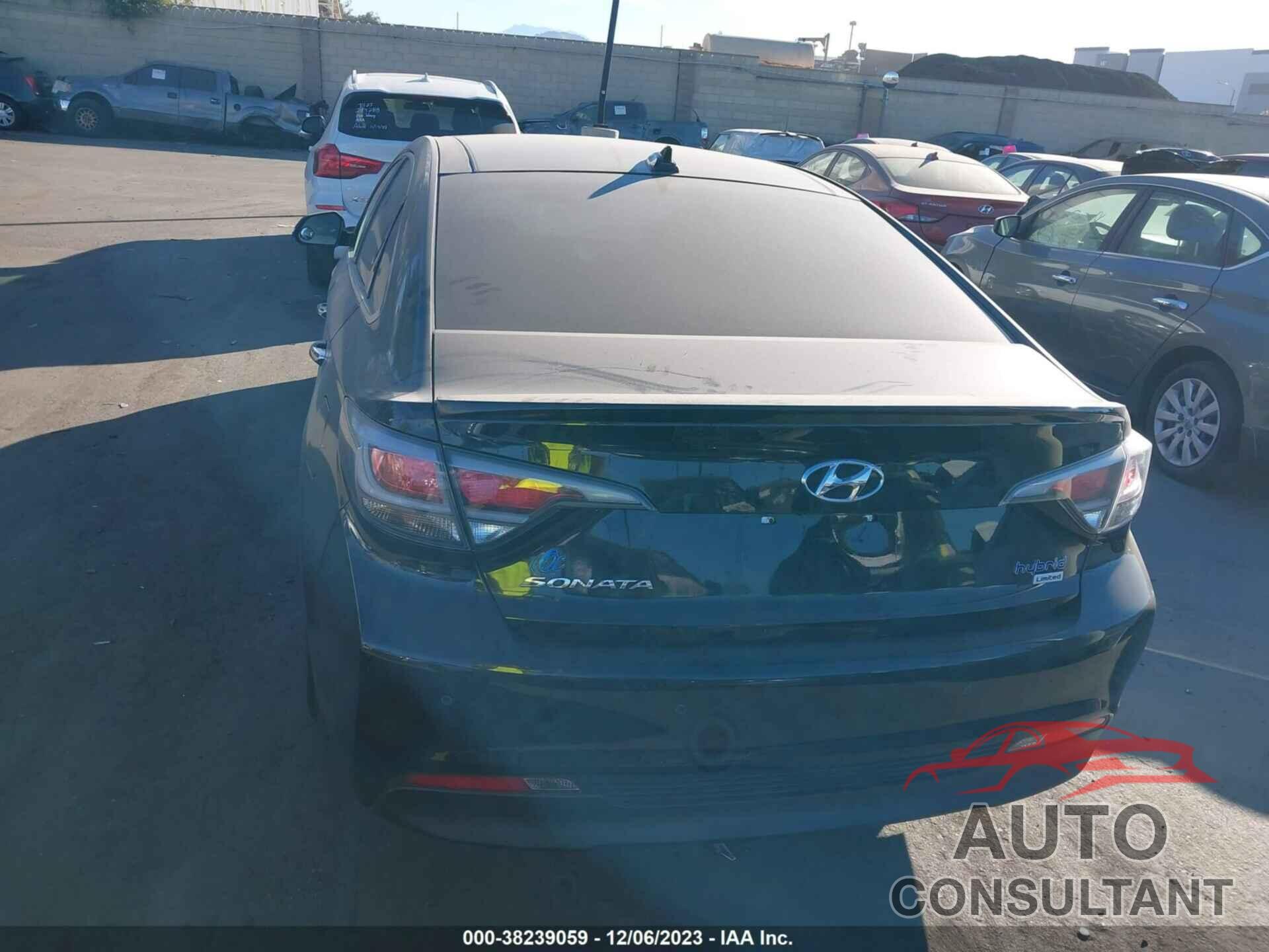 HYUNDAI SONATA 2016 - KMHE34L17GA023249