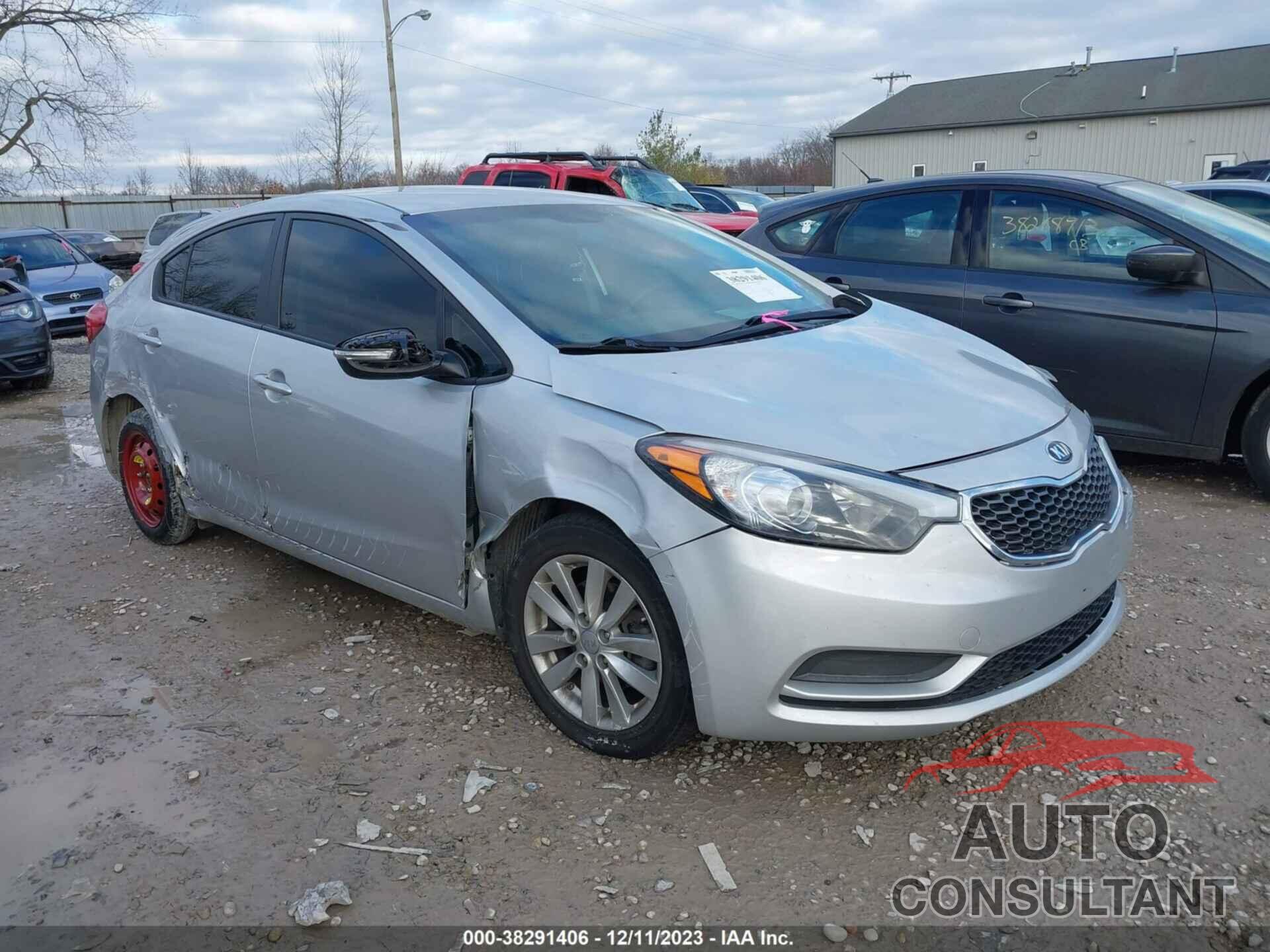 KIA FORTE 2016 - KNAFX4A61G5468572