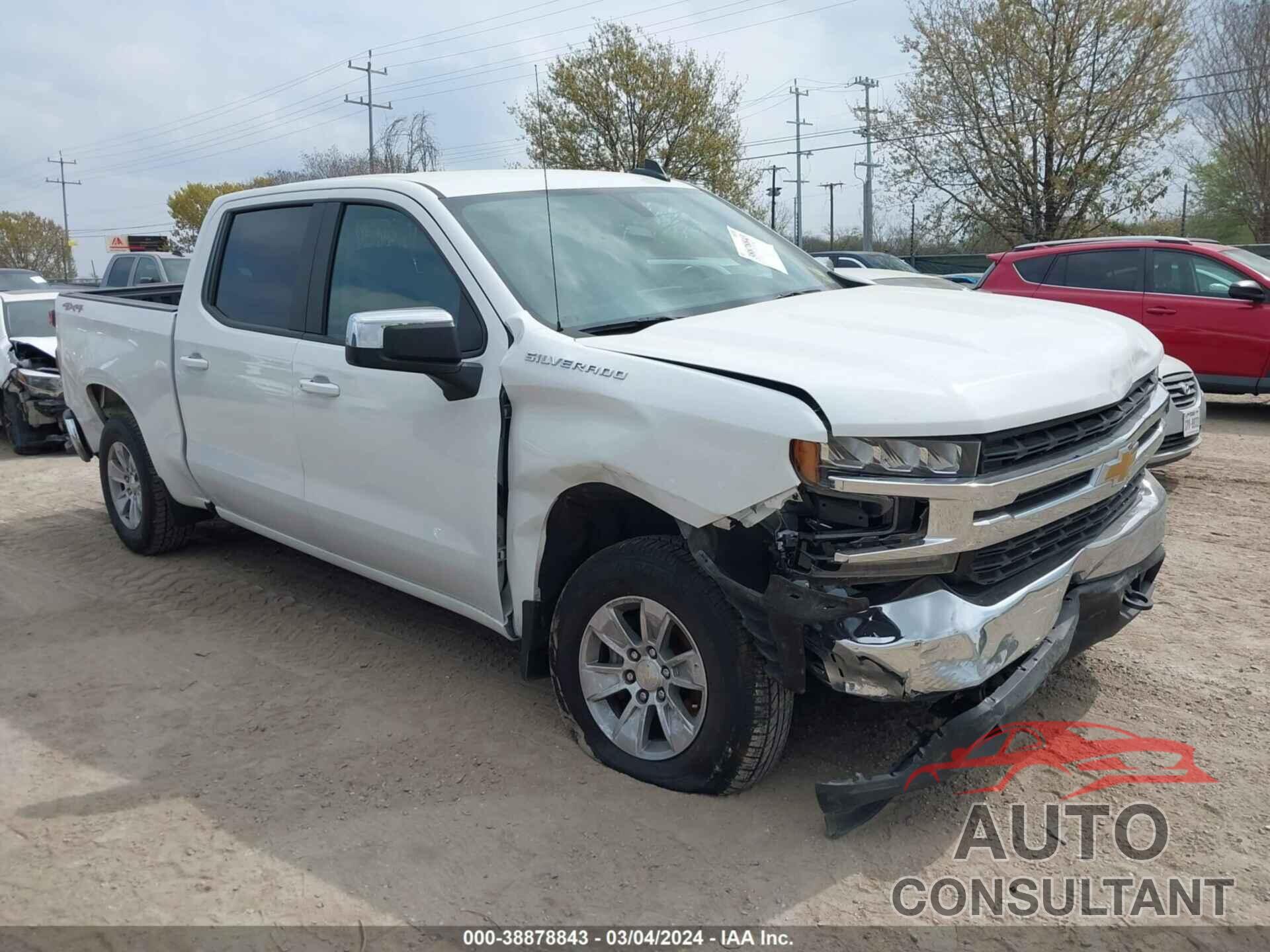 CHEVROLET SILVERADO 1500 2021 - 1GCUYDED6MZ368018