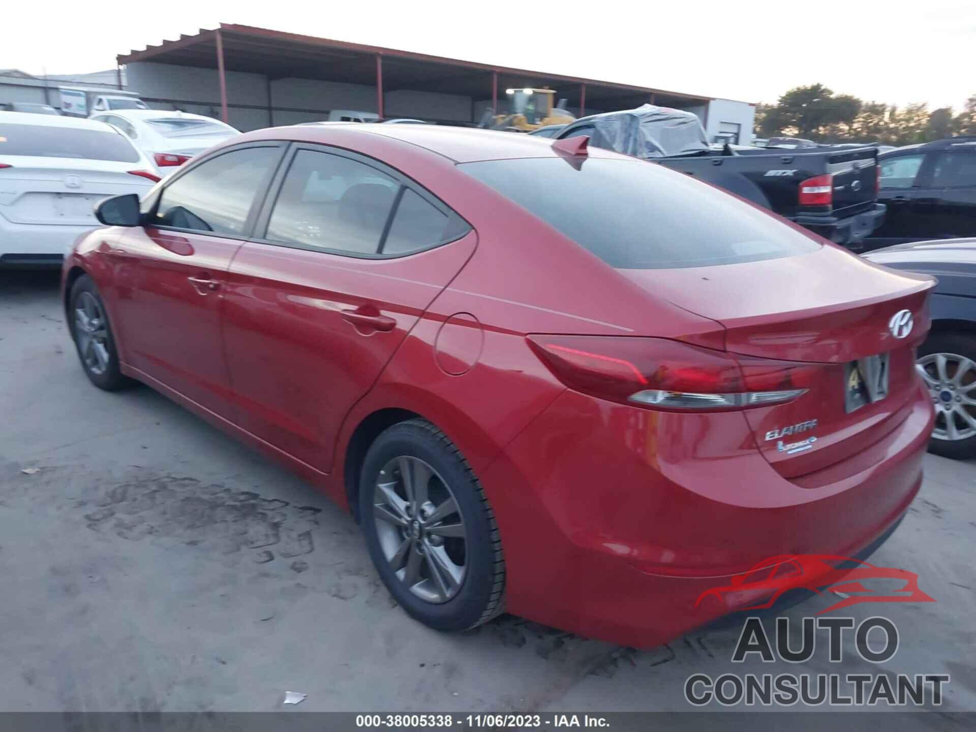 HYUNDAI ELANTRA 2017 - 5NPD84LF3HH029234