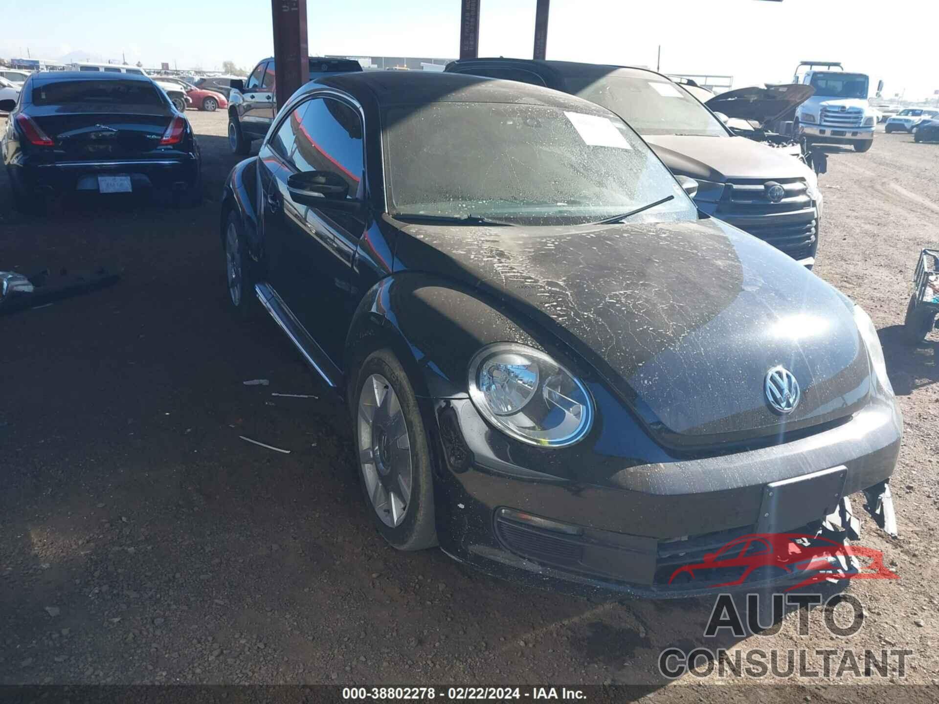 VOLKSWAGEN BEETLE 2016 - 3VWJ17AT6GM603106
