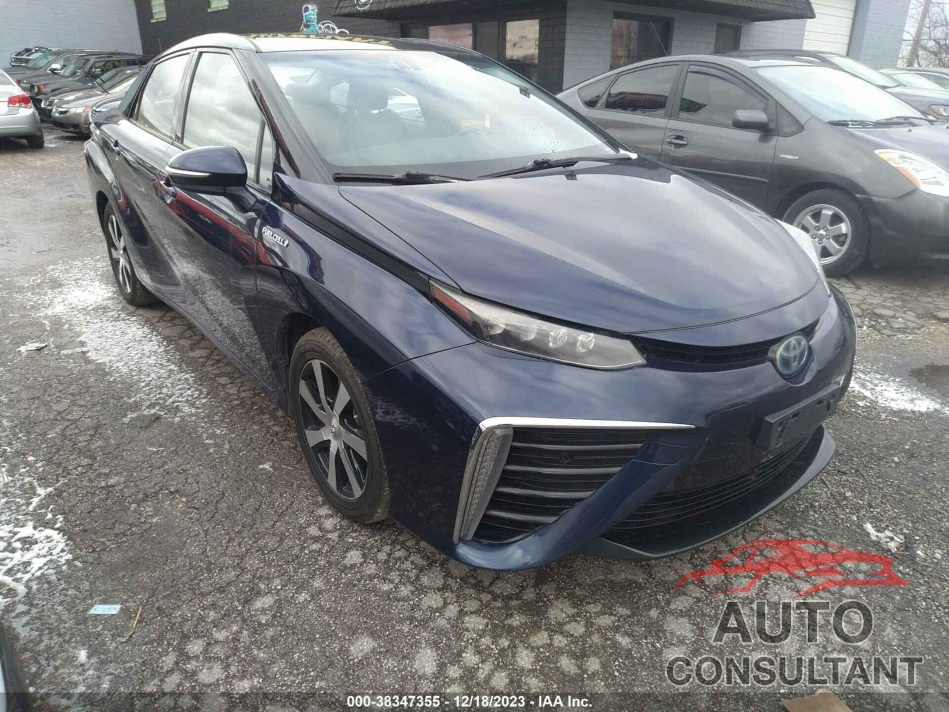 TOYOTA MIRAI 2017 - JTDBVRBD5HA002136